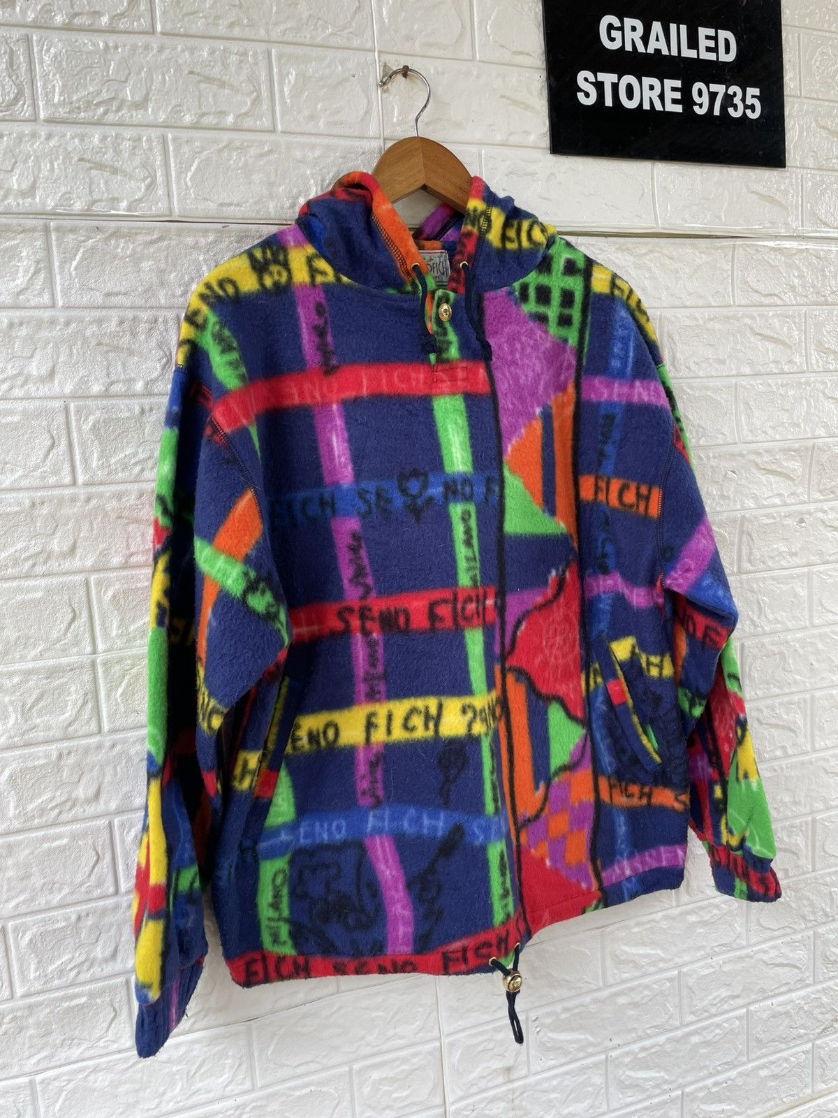 Japanese Brand × Vintage Vintage Senofich Streetwear Hoodie Size US M / EU 48-50 / 2 - 3 Thumbnail
