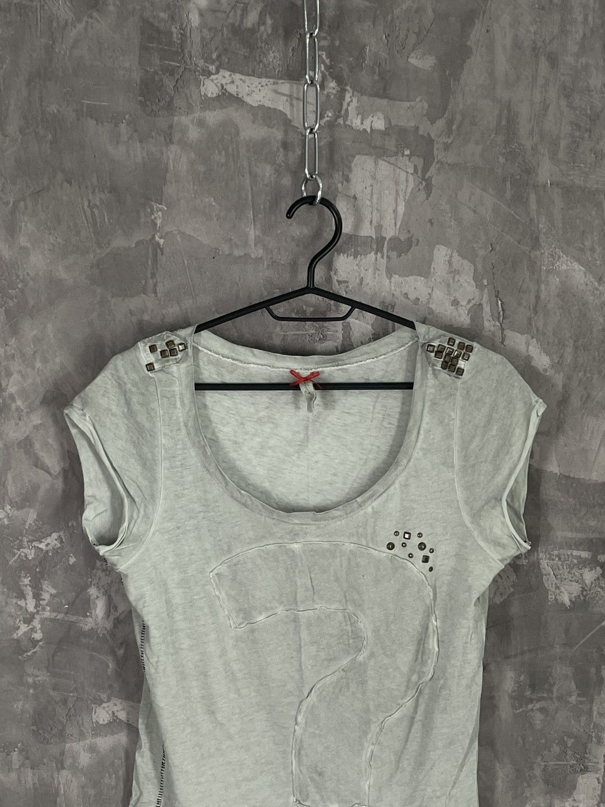 Hysteric Glamour × Le Grande Bleu (L.G.B.) Y2K Avant Garde Grunge Style Punk Tank Top T shirt Size M / US 6-8 / IT 42-44 - 2 Thumbnail