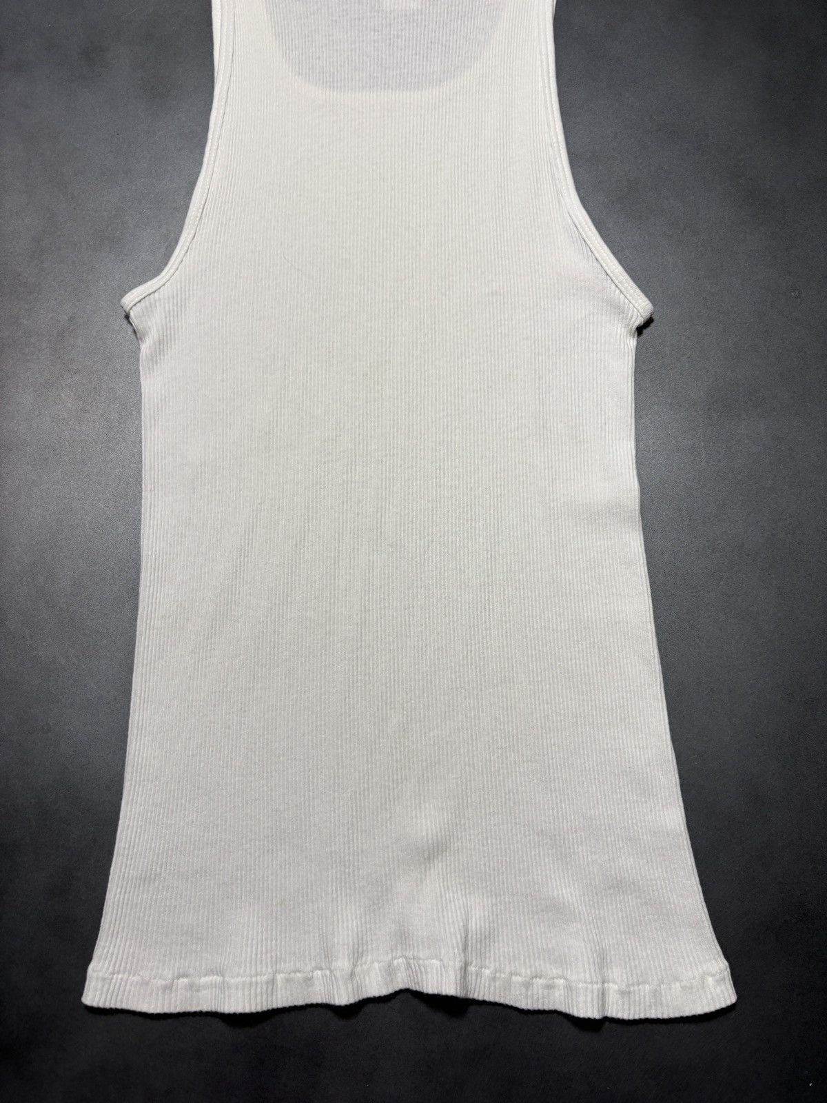 Hanes 1980s Vintage Hanes Tank Top 80s Made in USA Wife Sleeveless Size US M / EU 48-50 / 2 - 5 Thumbnail