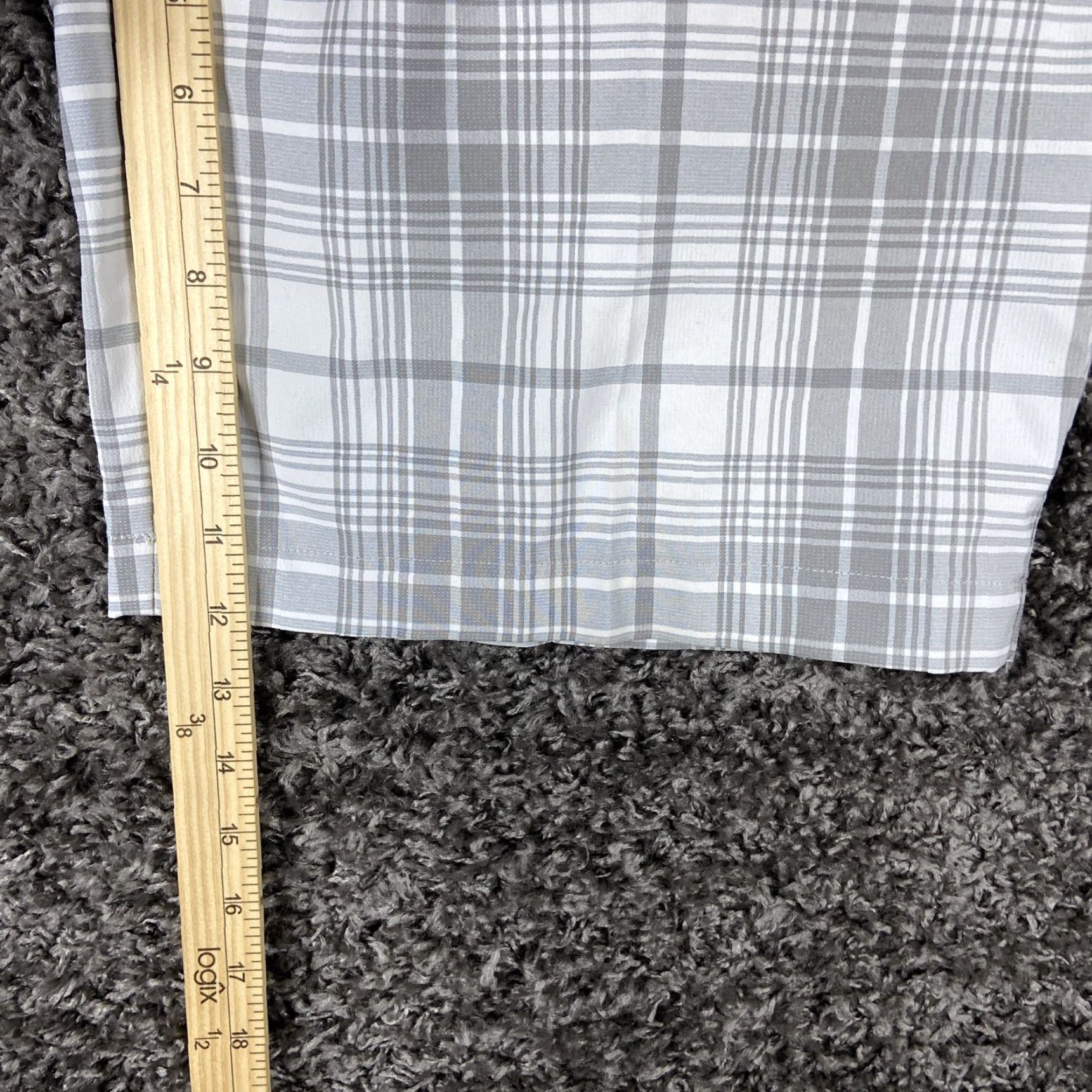 Nike VINTAGE Nike Golf Shorts Gray White Plaid Men Adult 36 Dri-Fit Chino Men’s 36 Size US 36 / EU 52 - 7 Thumbnail