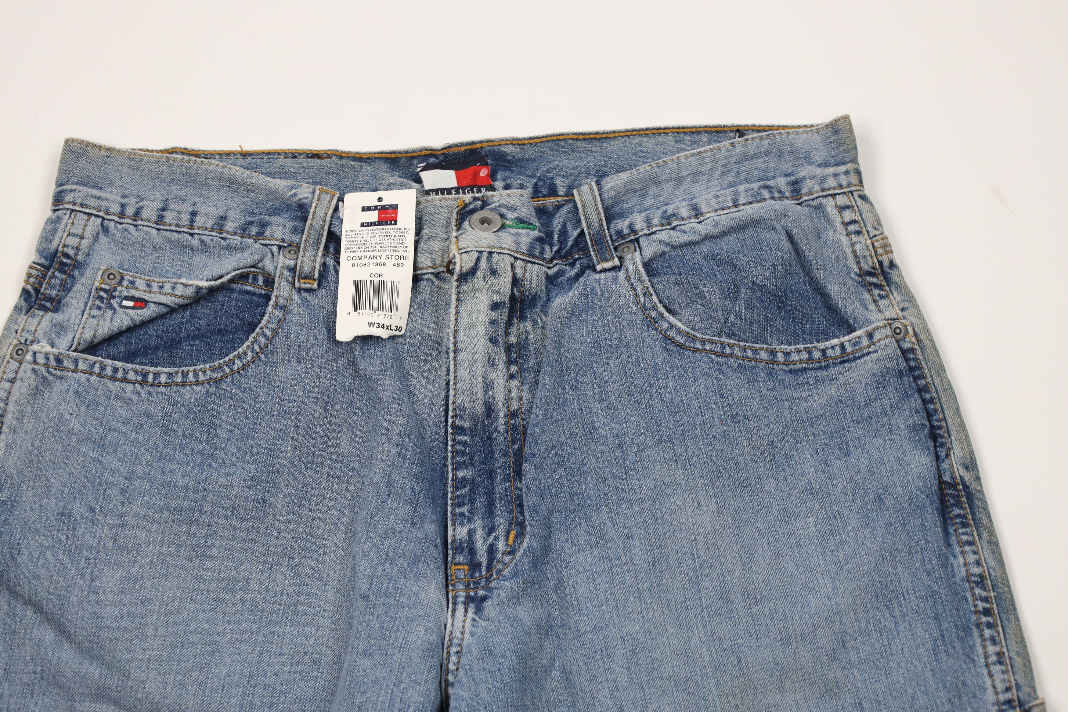Tommy Hilfiger Deadstock Vintage Y2K 2002 Tommy Hilfiger Carpenter Jeans Size US 34 / EU 50 - 2 Thumbnail