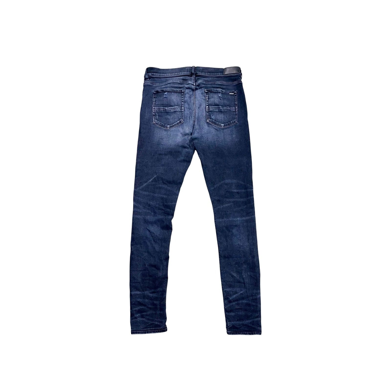 Amiri Amiri Plaid Thrasher Patch (Repaired) Black Wash Jeans Size US 38 / EU 54 - 2 Thumbnail