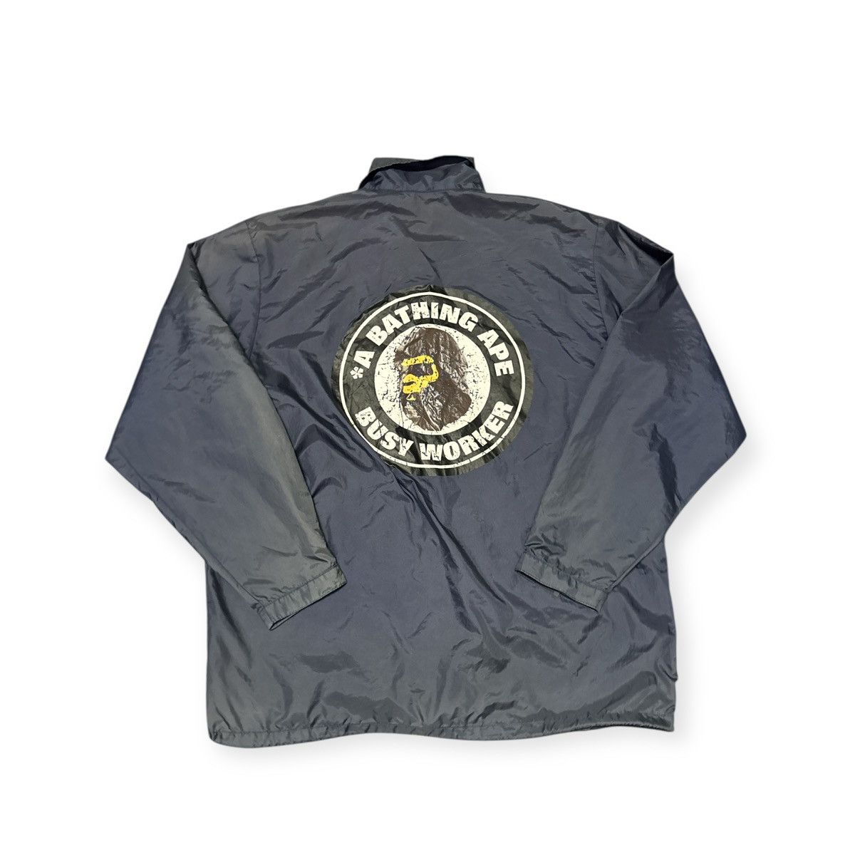 Bape vintage bathing ape Big Logo Coach Jacket Size US XL / EU 56 / 4 - 10 Thumbnail
