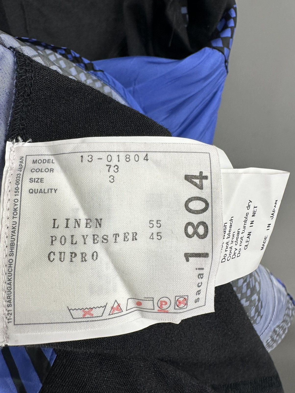 Sacai Sacai - Cut and Sew T-shirt with Scarf Attachments - Black Size M / US 6-8 / IT 42-44 - 9 Thumbnail