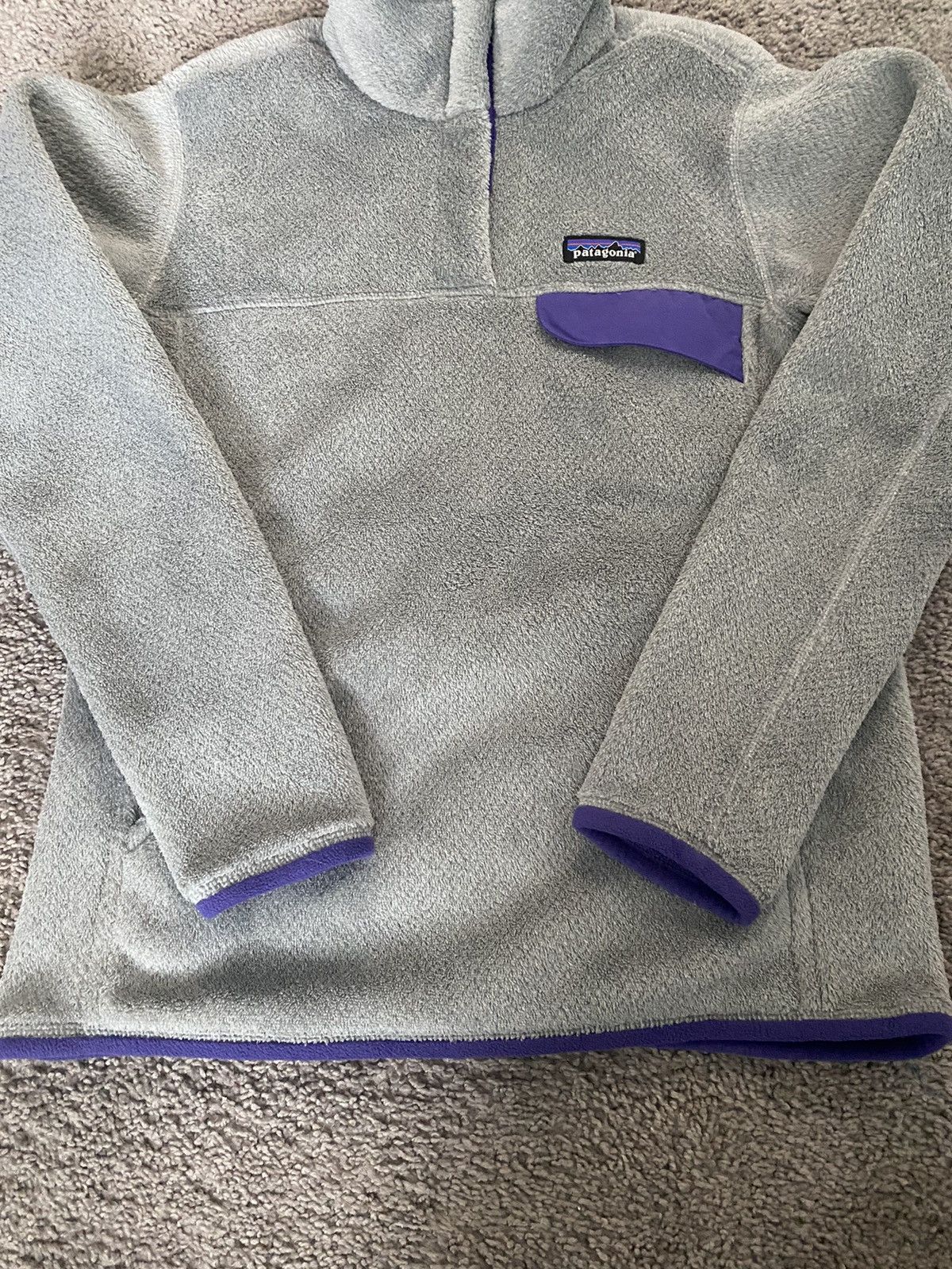 Patagonia × Vintage Vintage Patagonia Synchilla Fleece Jacket Snap T Pullover Size M / US 6-8 / IT 42-44 - 3 Thumbnail