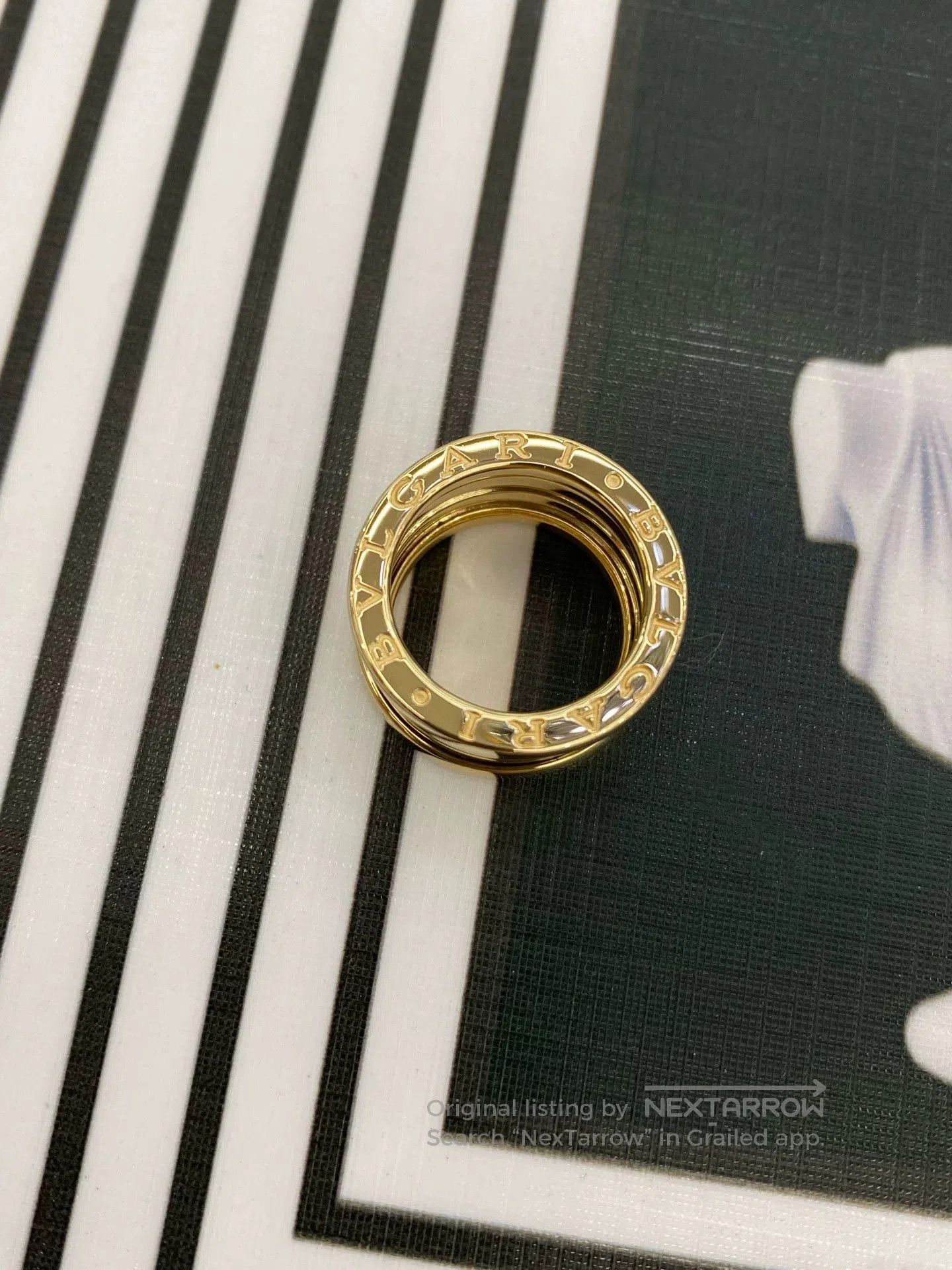 Bvlgari Bvlgari 18K Gold Five. Size ONE SIZE - 2 Thumbnail