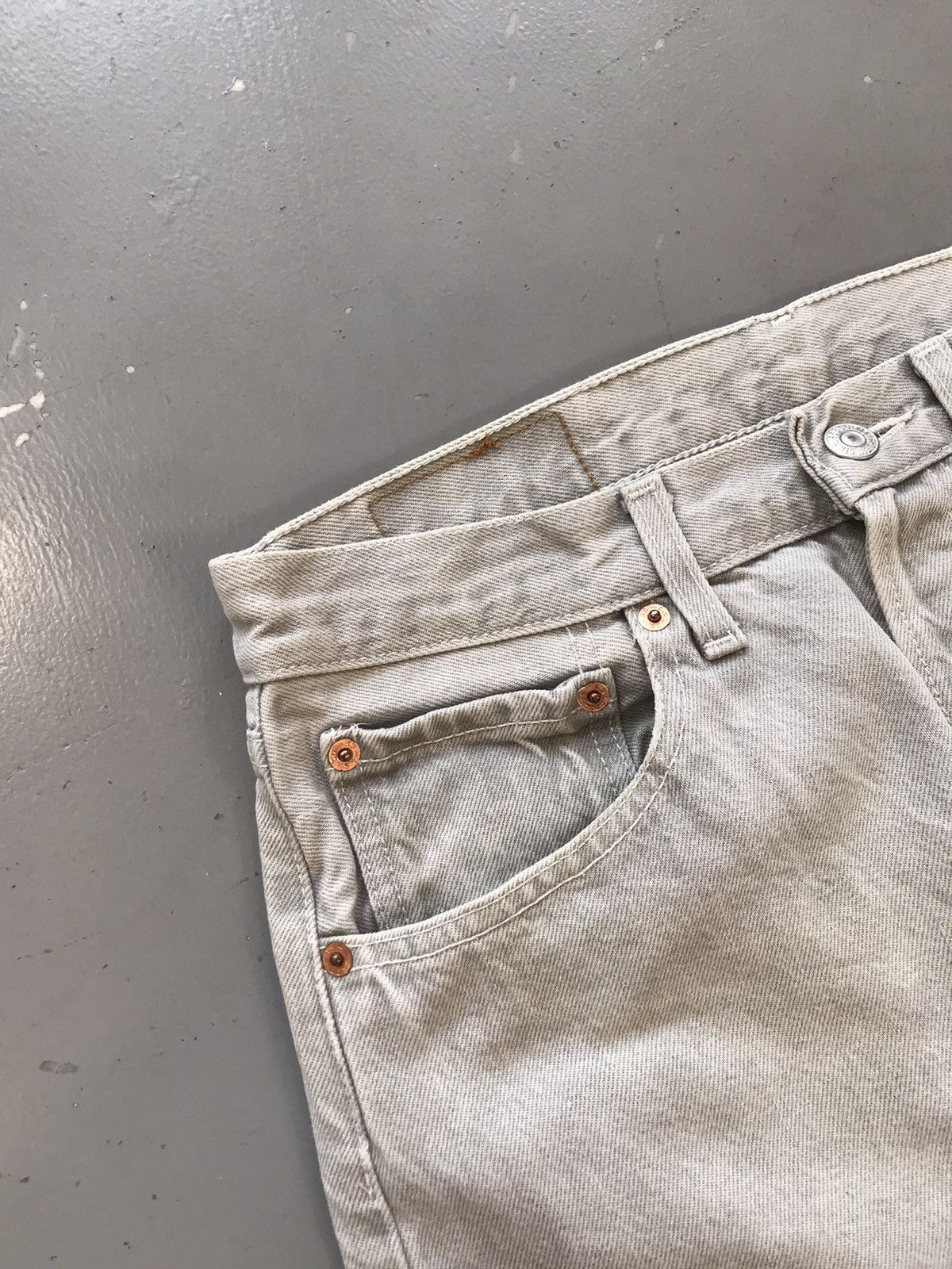 Levi's × Vintage Vintage Levi’s straight fit botten up denim Size US 31 - 5 Thumbnail