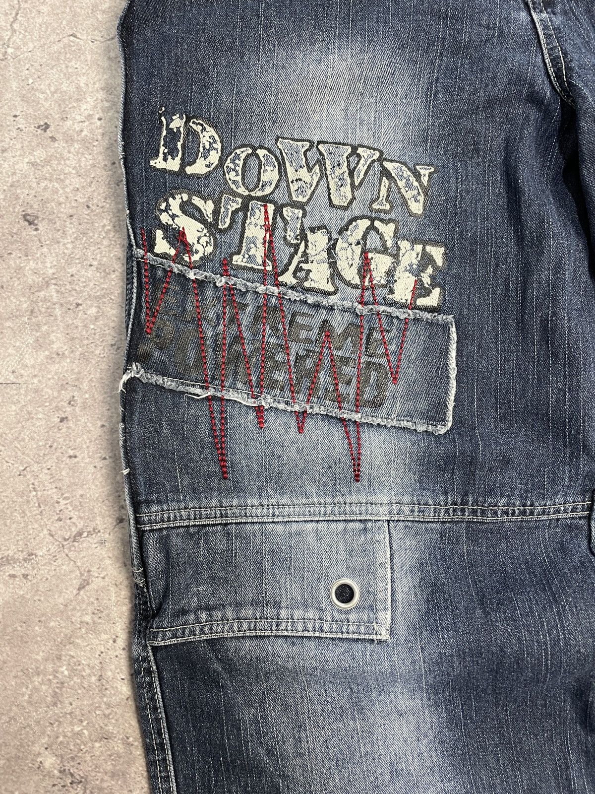 Wu-Tang Clan Vintage Eminem Style 00s Carpenter Denim Rap Jens Pants Size US 30 / EU 46 - 10 Thumbnail