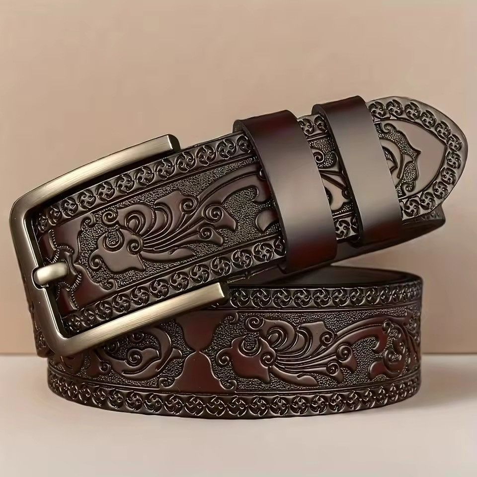 Other Vintage red japanese wave floral belt 110cm Size 30 - 8 Thumbnail