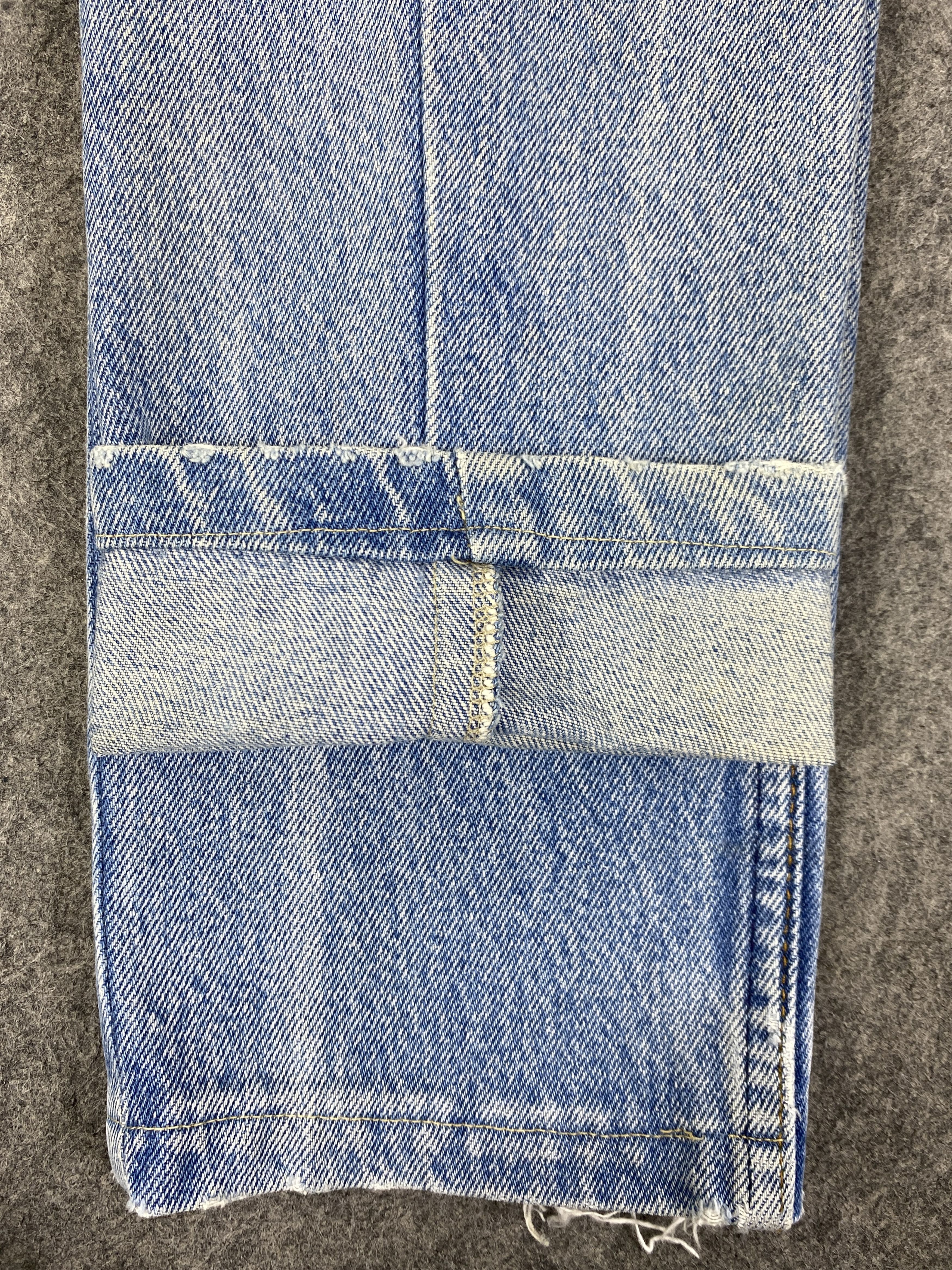 Levi's Light Blue Wash Vintage Levis 509 Orange Tab 31x30.5 -JN3233 Size US 31 - 9 Thumbnail