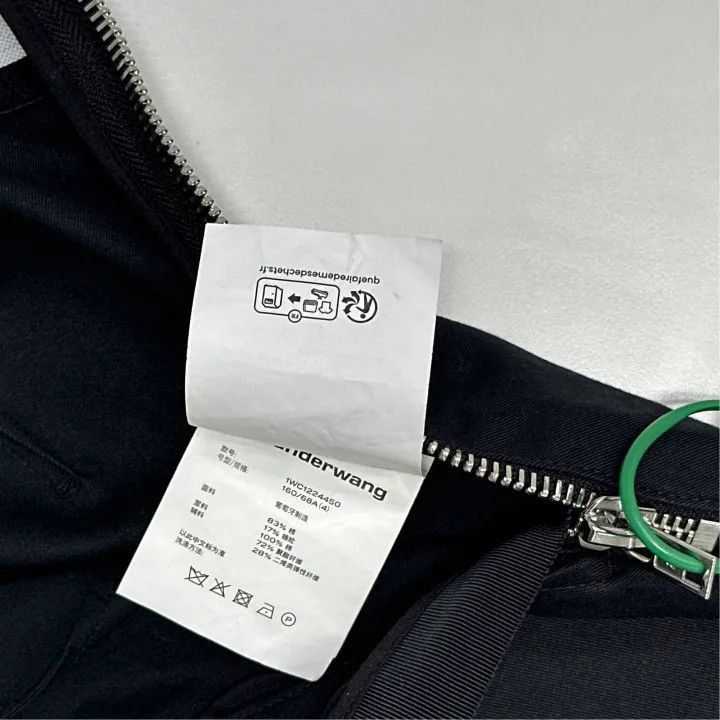 Alexander Wang Alexander Wang Logo Black Hunting Shorts for Women - Size 23" - 3 Thumbnail