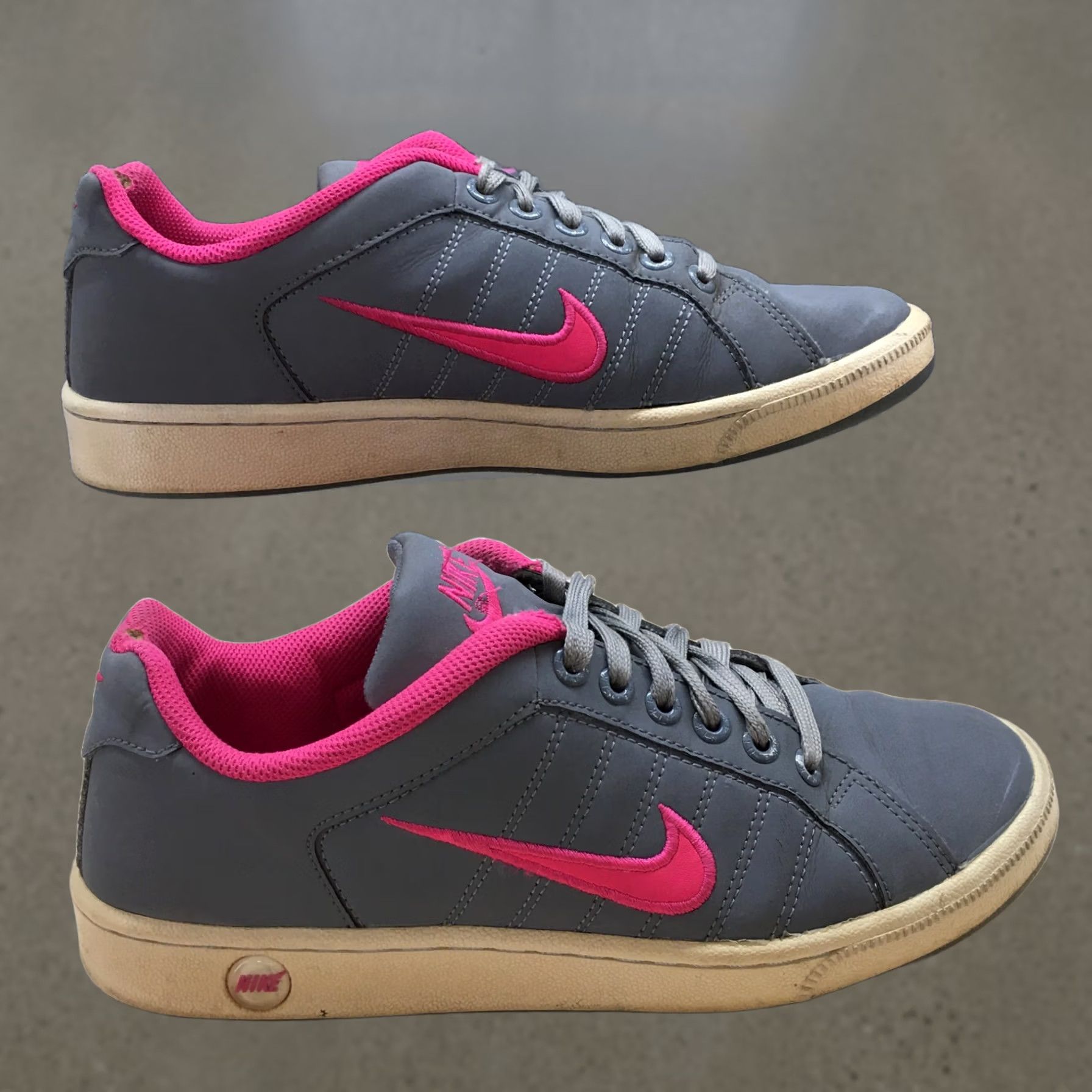Nike Nike Sneaker Womens 9.5 Gray Court Traditions II Athletic Laced Up Casual Nike Court Shoes Women 9.5 Gray Size US 10 / IT 40 - 1 Thumbnail