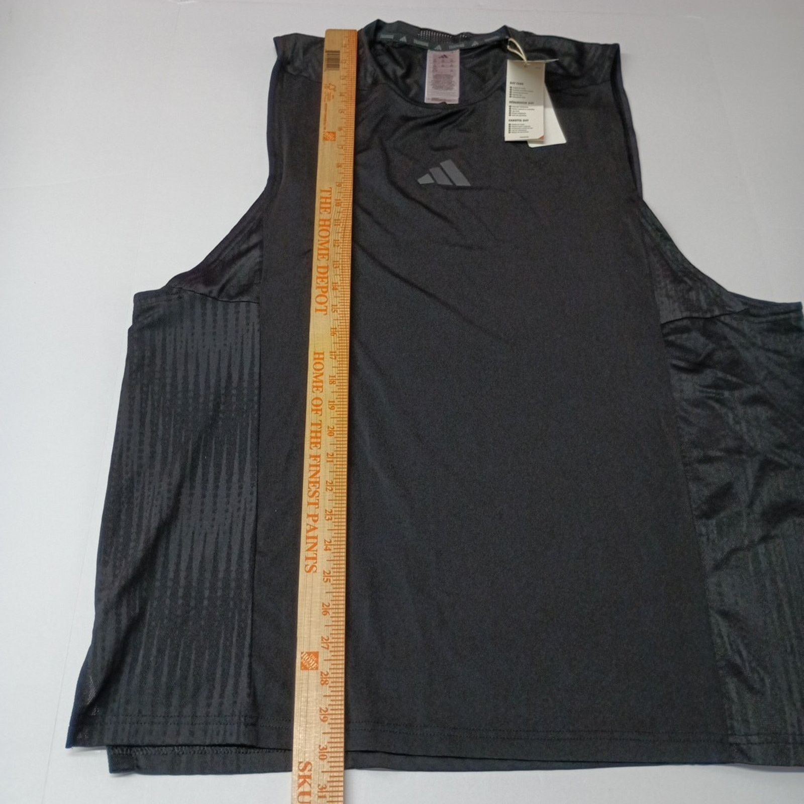 Adidas Adidas Men's Size 2XL D4T Training Tank Top Shirt Black Size US XXL / EU 58 / 5 - 8 Thumbnail