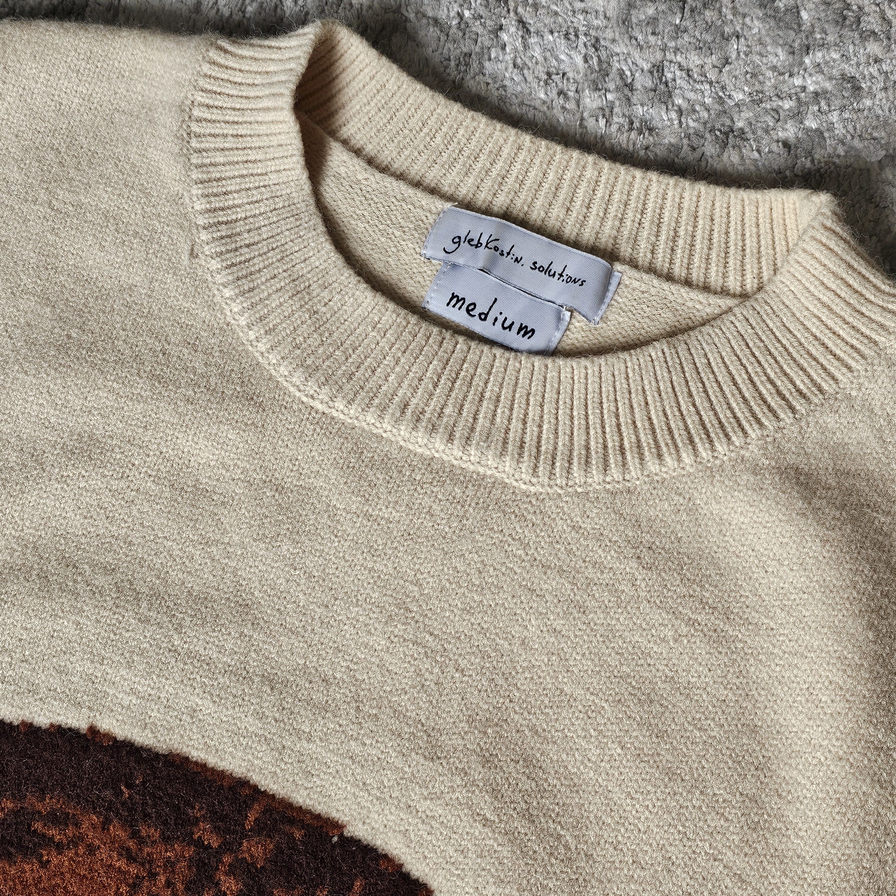 gleb Kostin solutions Aphex Twin ニット Gleb Kostin Aphex Twins