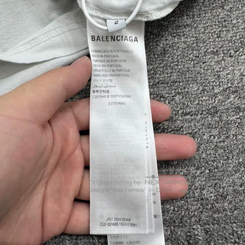 Balenciaga Balenciaga Double Ring Embroidered Short Sleeve Size US M / EU 48-50 / 2 - 4 Thumbnail