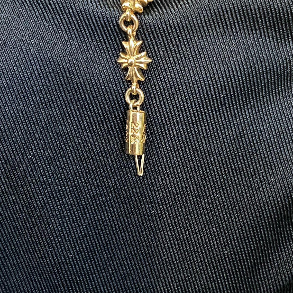 Chrome Hearts CHROME HEARTS Tiny E 22K Gold Bracelet Size ONE SIZE - 8 Thumbnail