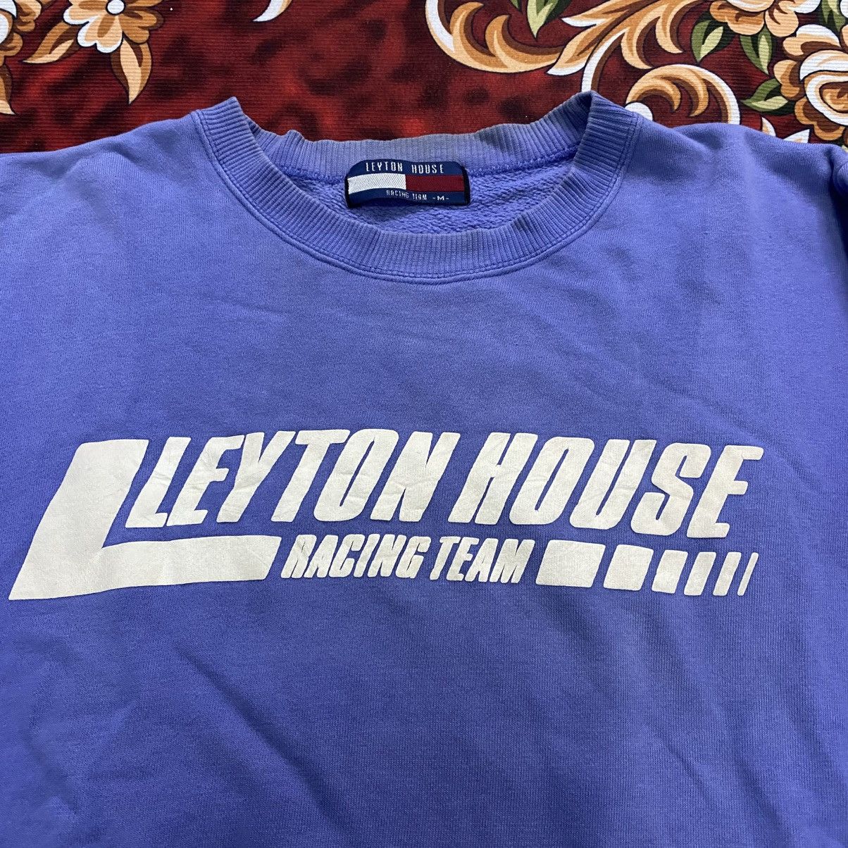 Japanese Brand × Vintage Vintage 90s Leyton House Grandprix Team Crewneck Size US M / EU 48-50 / 2 - 2 Thumbnail