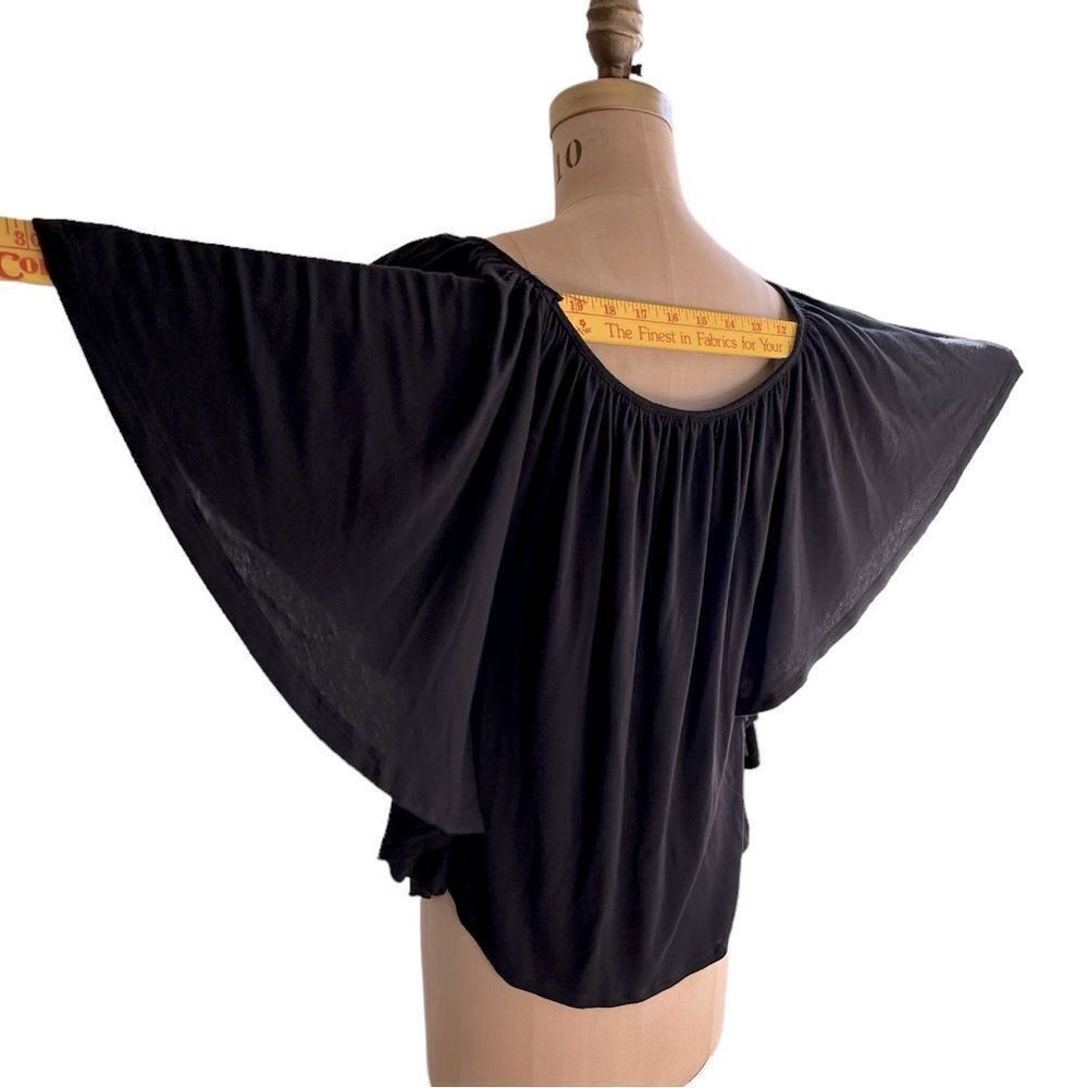 Other Storm black dolman butterfly sleeve draping soft rayon jerse Size S / US 4 / IT 40 - 2 Thumbnail