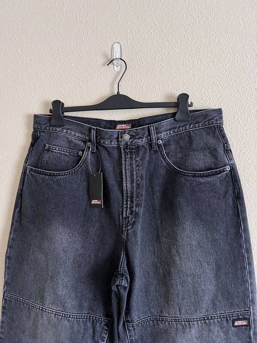 Supreme Supreme Dickies Double Knee Baggy Jeans in Black | Grailed