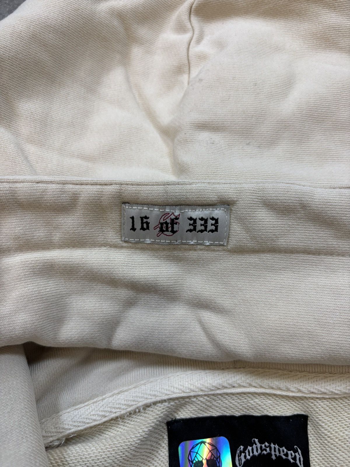 Godspeed Godspeed Sunset Drift Hoodie, Bone Size US XXL / EU 58 / 5 - 8 Thumbnail