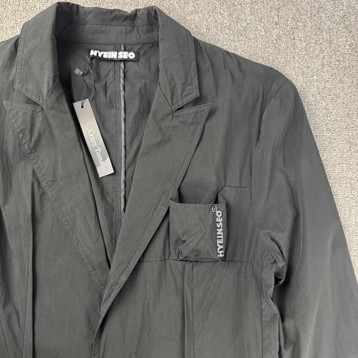 Hyein Seo Hyein Seo - Single Breasted Smoker Jacket Size M / US 6-8 / IT 42-44 - 6 Thumbnail