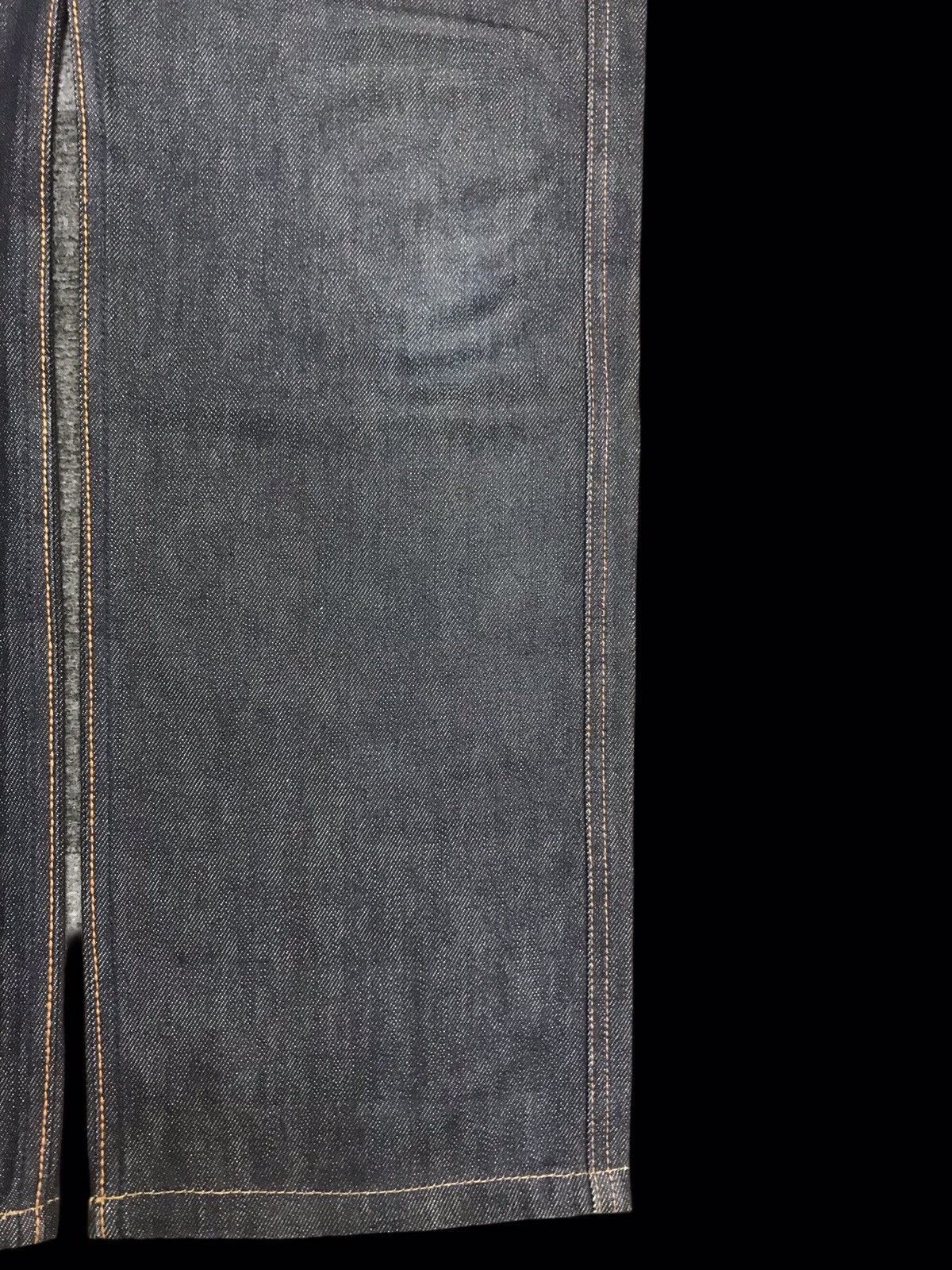 Japanese Brand 💥BIKER DENIM💥Raw SPELLBOUND Japan Sturdy Cargo Denim F208 Size US 35 - 7 Thumbnail