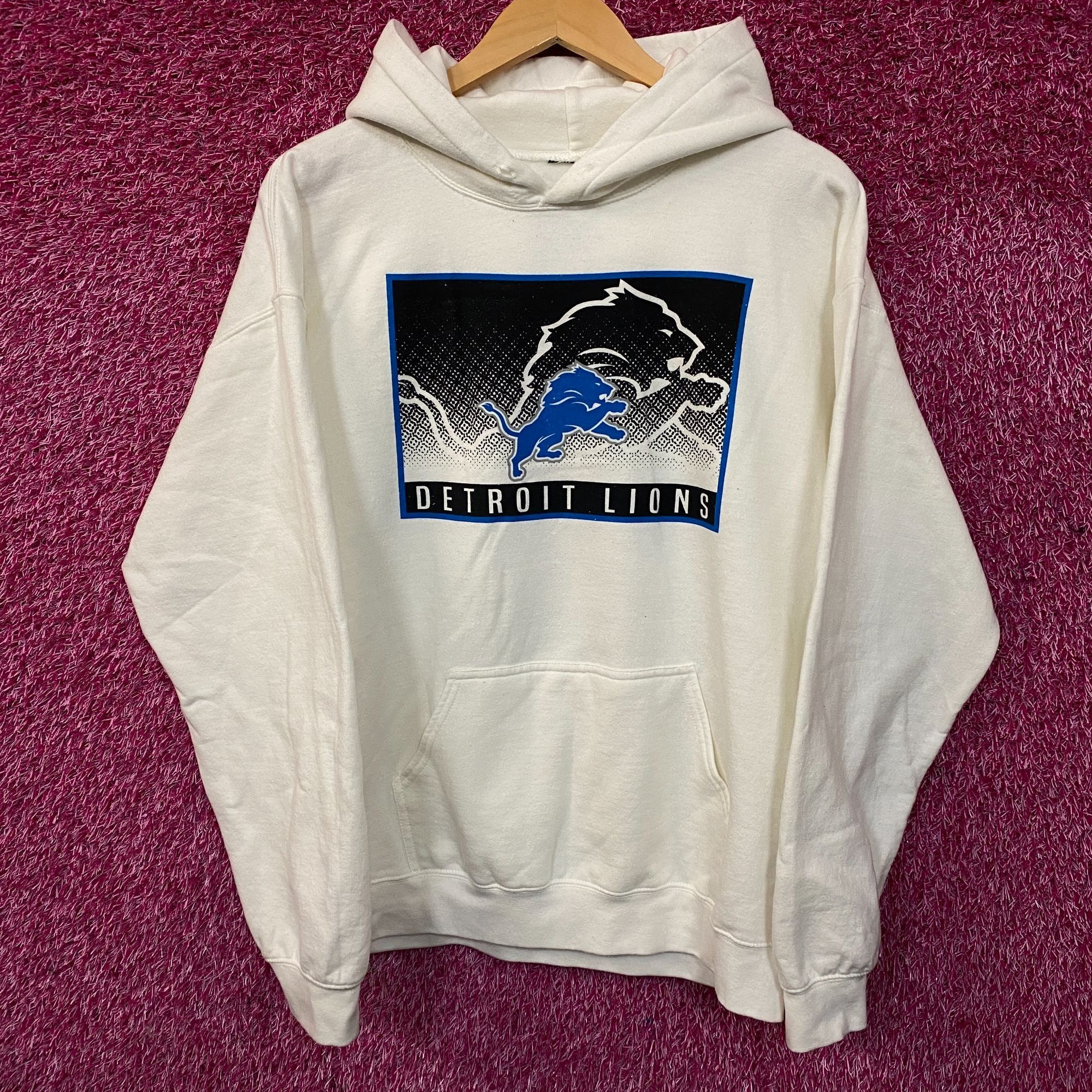 Junk Food Junk Food Clothing Detroit Lions Retro Style Graphic Pullove Size US M / EU 48-50 / 2 - 2 Thumbnail