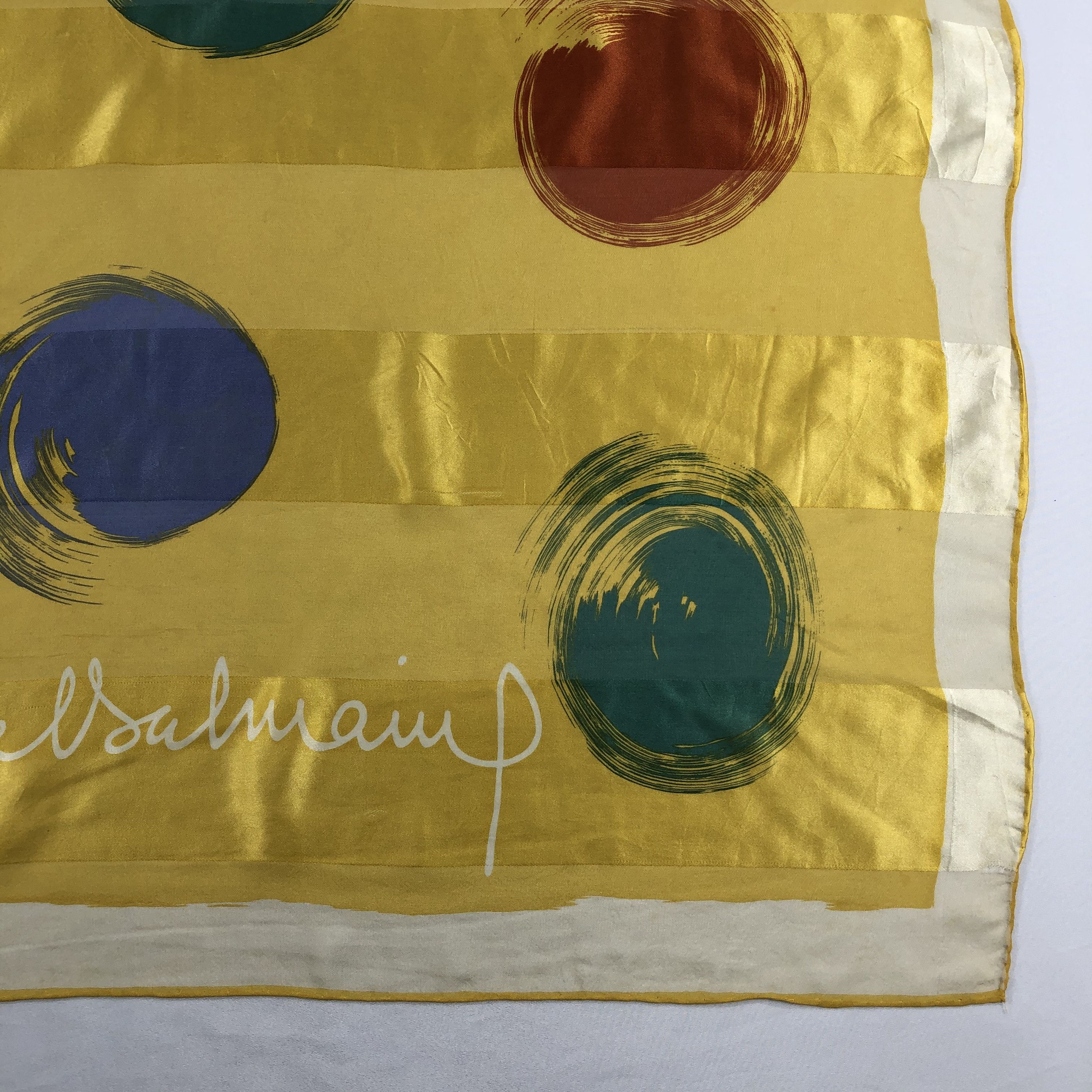 Pierre Balmain Vintage Pierre Balmain Silk Scarf Size ONE SIZE - 4 Thumbnail