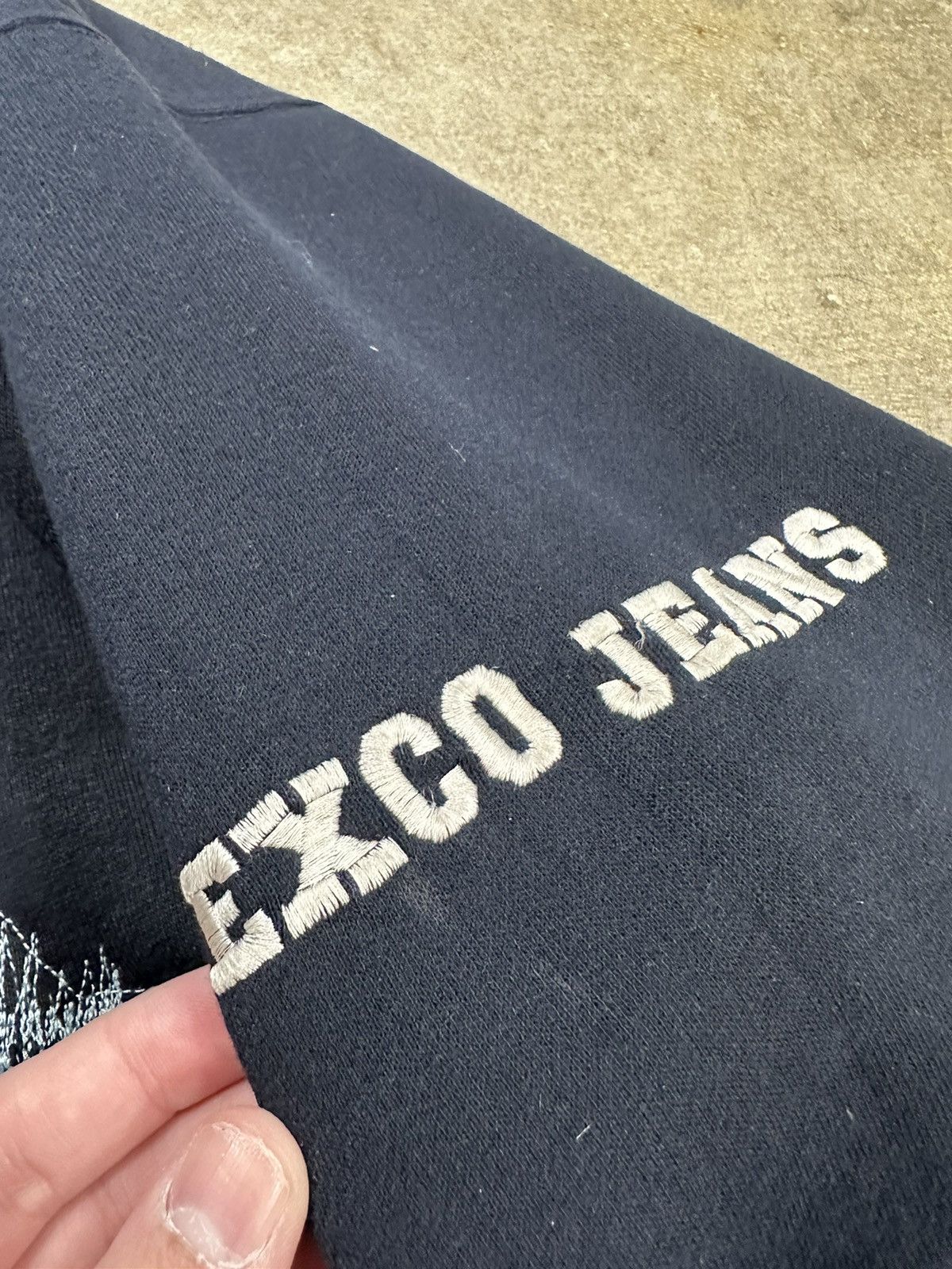 Ecko Unltd. Crazy Y2K Exco Jean Embroidered Hoodie Size US L / EU 52-54 / 3 - 9 Thumbnail