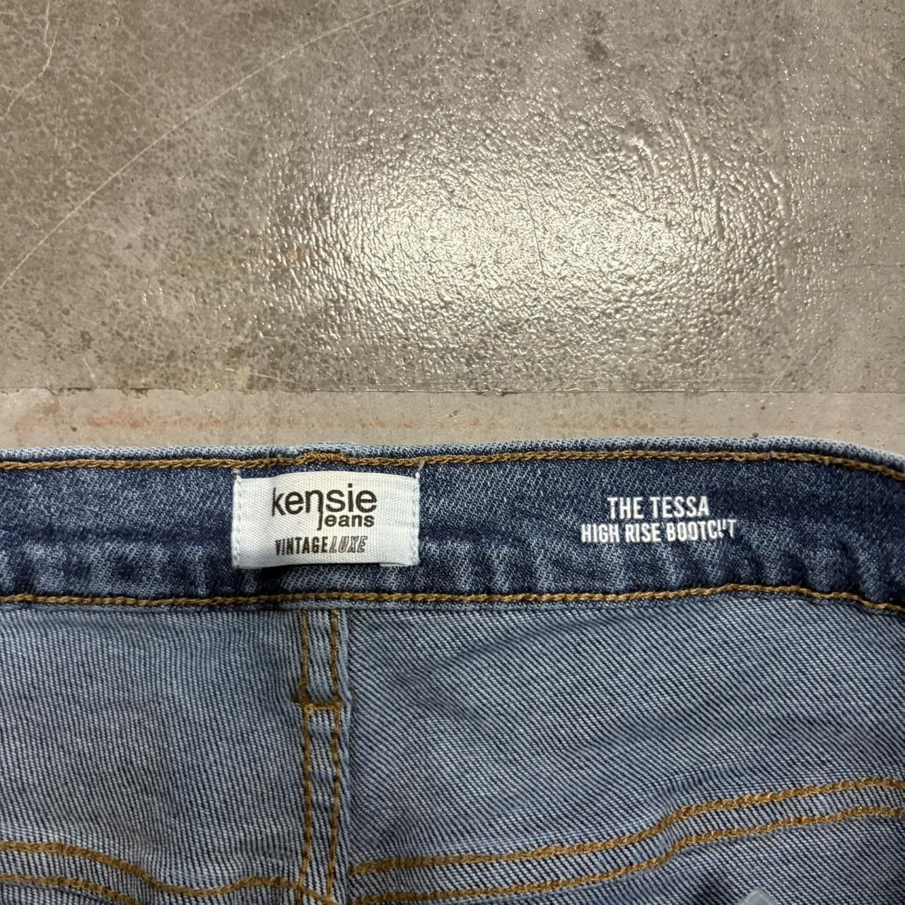 Japanese Brand × Vintage Crazy Vintage Y2K Flared Bootcut Medium Wash Denim Jeans! Size US 34 / EU 50 - 7 Thumbnail