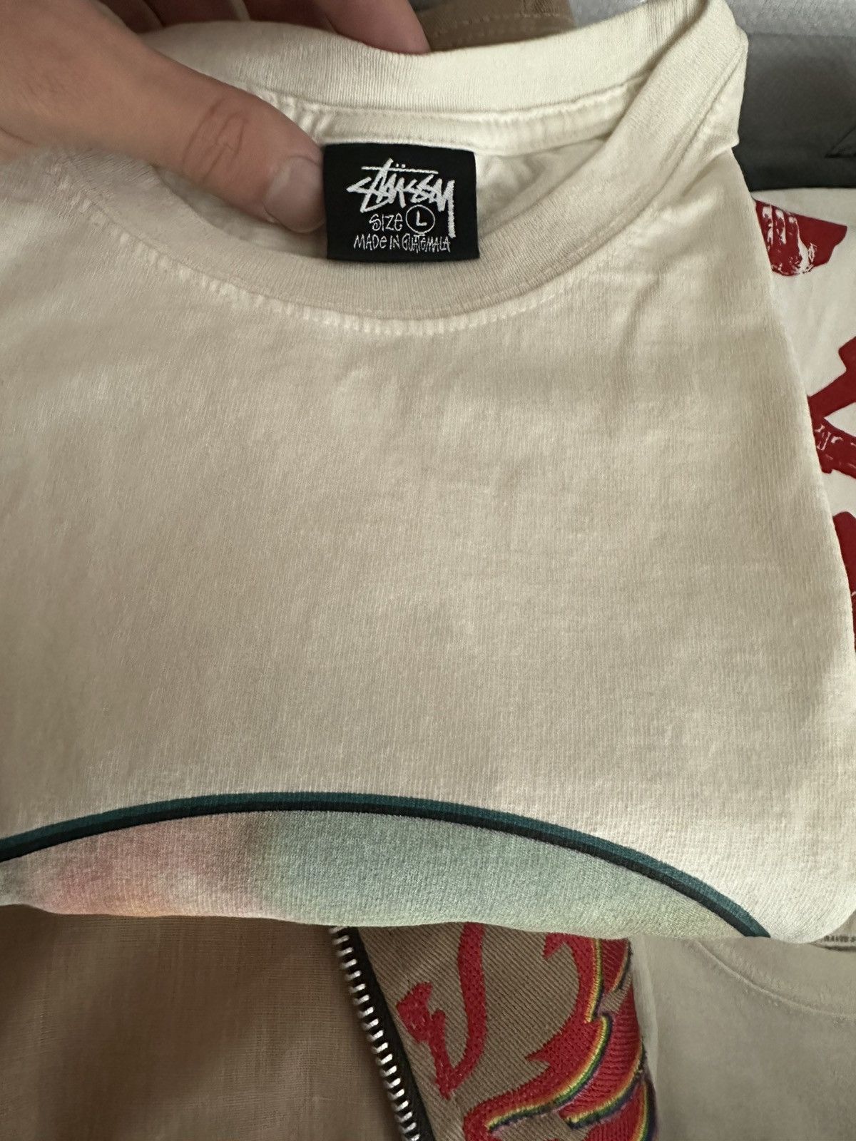 Stussy Gum Crush Stussy Surfing 2021 t shirt Size US L / EU 52-54 / 3 - 5 Thumbnail