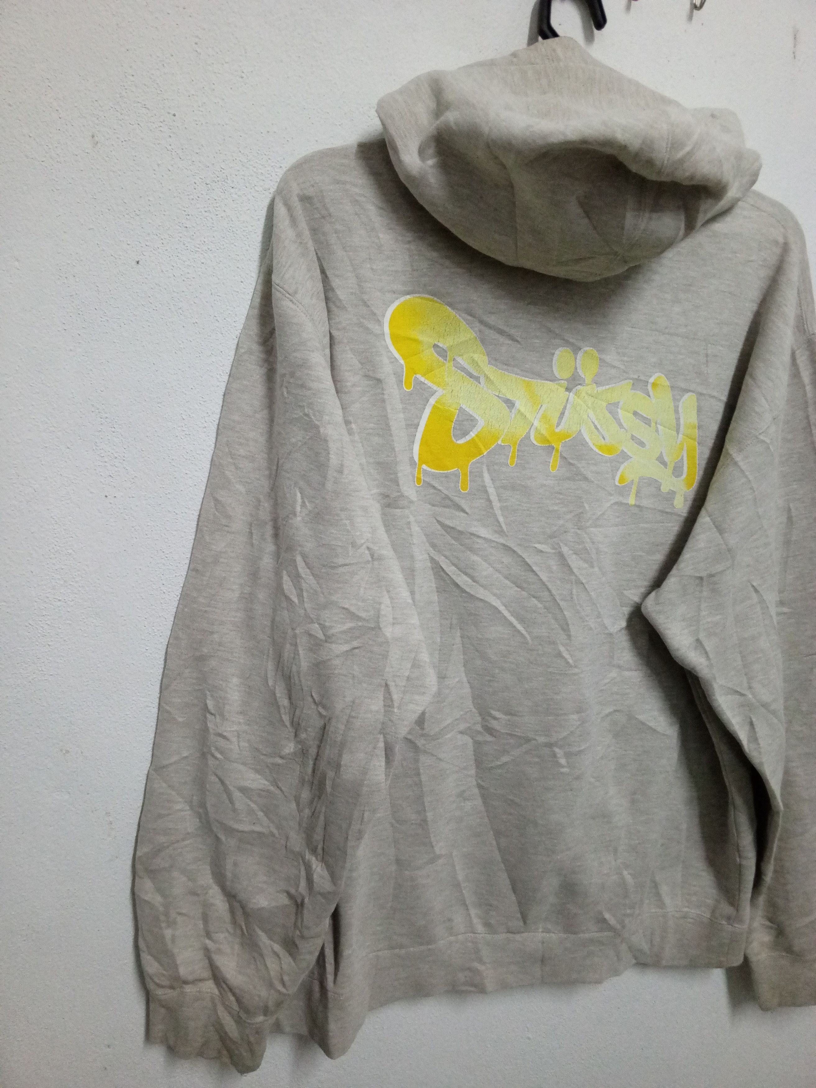 Stussy vintage 99-2000 Y2K hoddies Stussy yellow logo Size US XXL / EU 58 / 5 - 5 Thumbnail