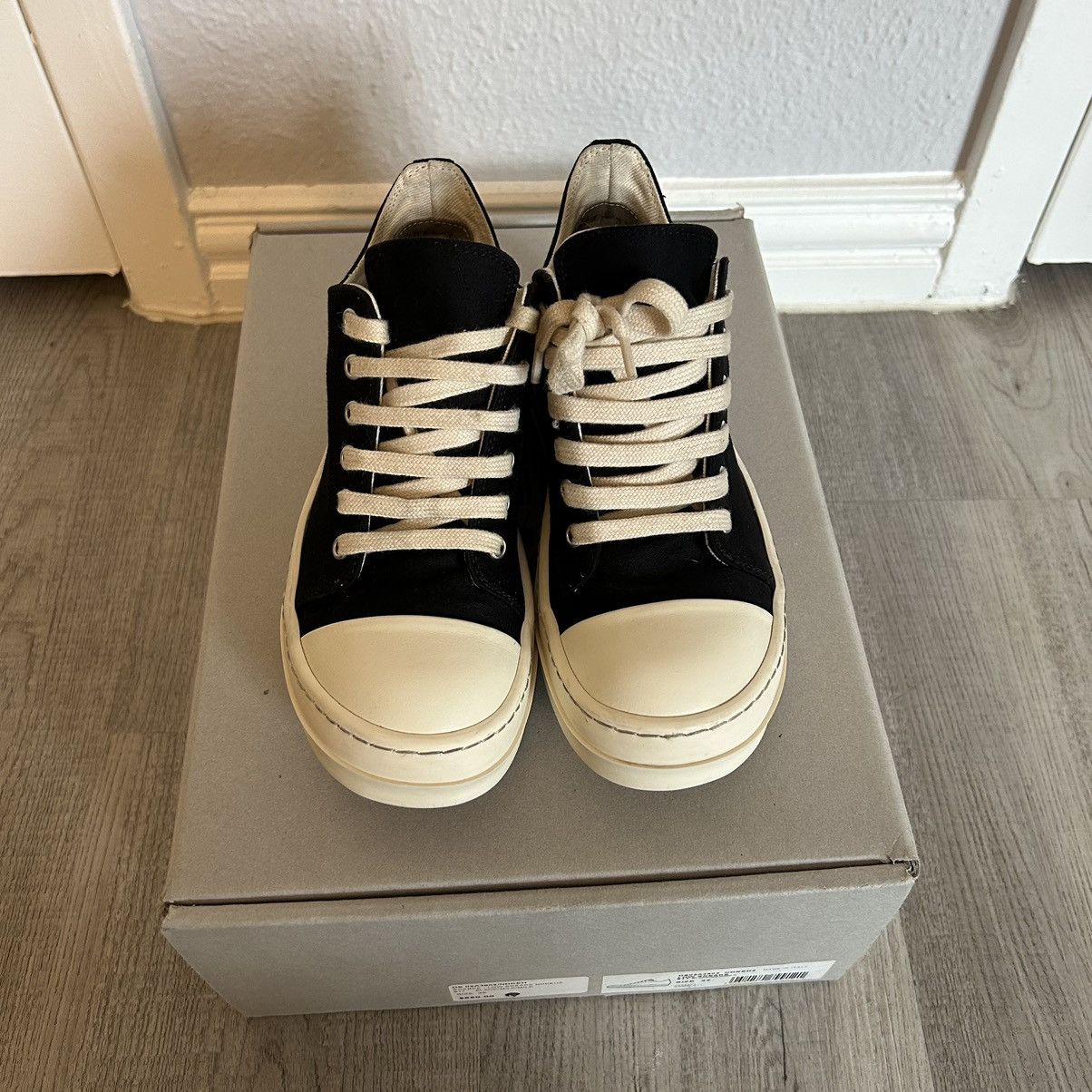 Rick Owens × Rick Owens Drkshdw Rick Owens DRKSHDW Low Size US 5 / IT 35 - 3 Thumbnail