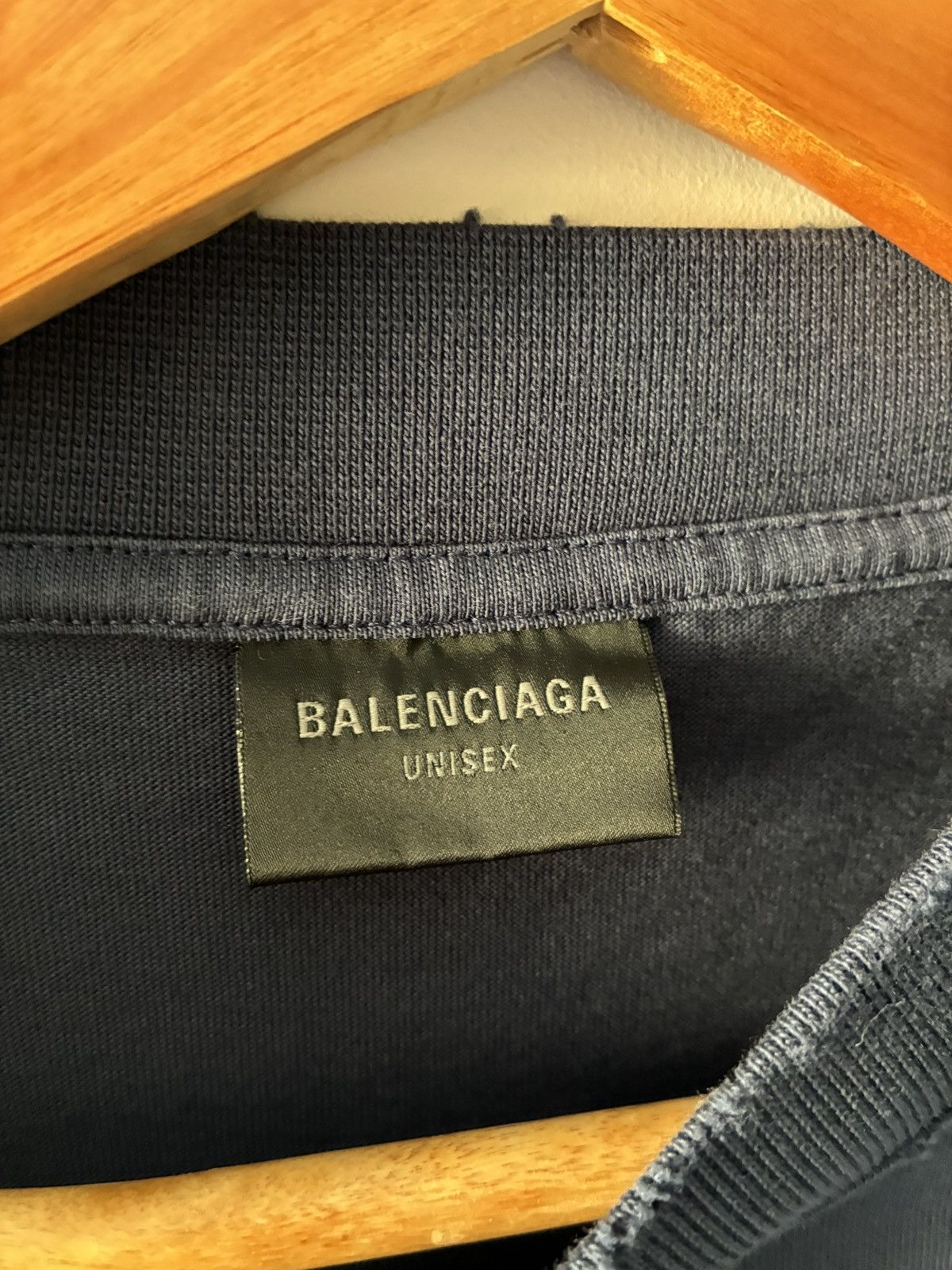 Balenciaga Balenciaga 3B Stencil Oversized T Shirt Size US XL / EU 56 / 4 - 10 Thumbnail