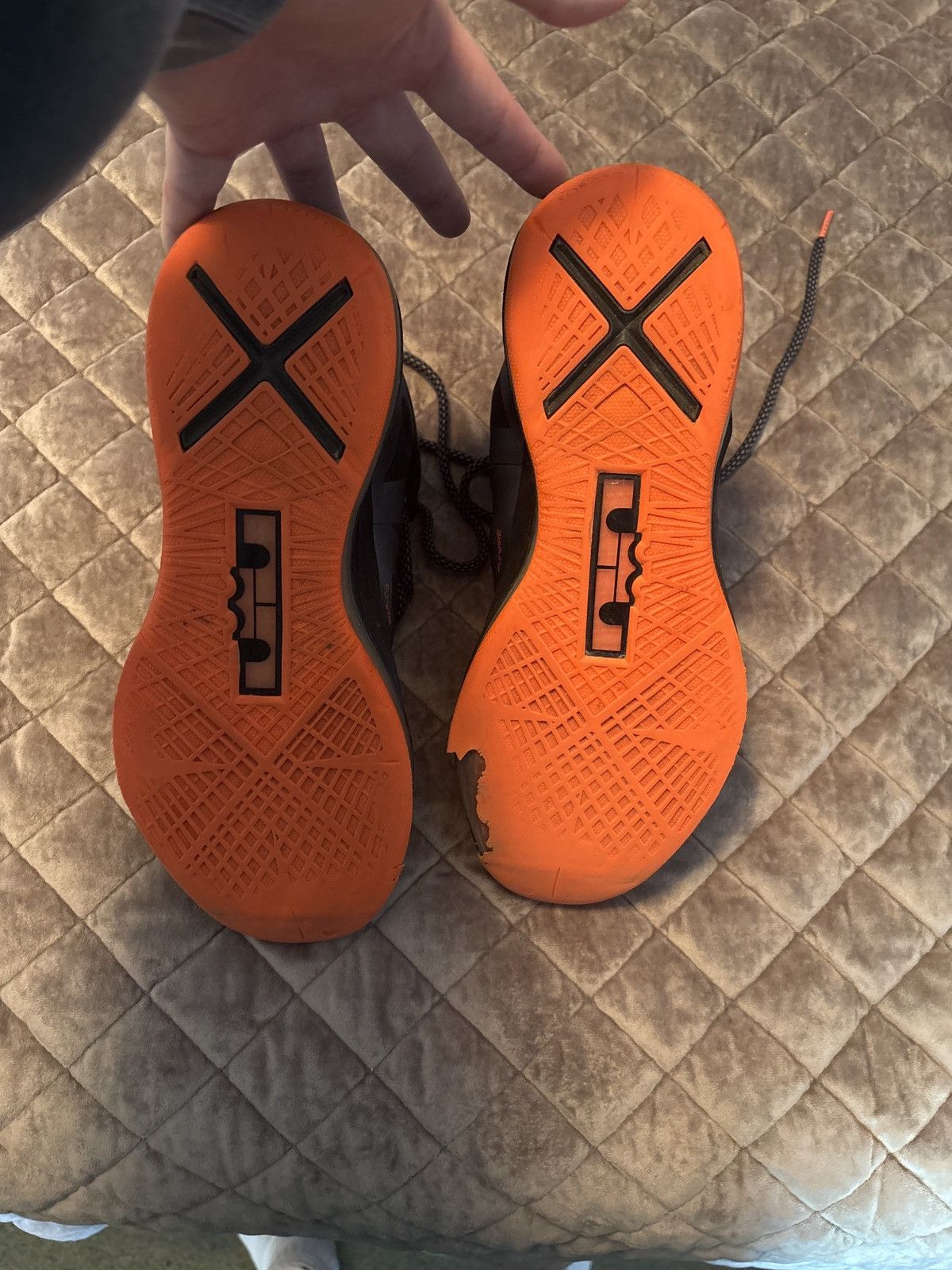 Jordan Brand × Nike LeBron 10 Lava Size US 10.5 / EU 43-44 - 5 Thumbnail