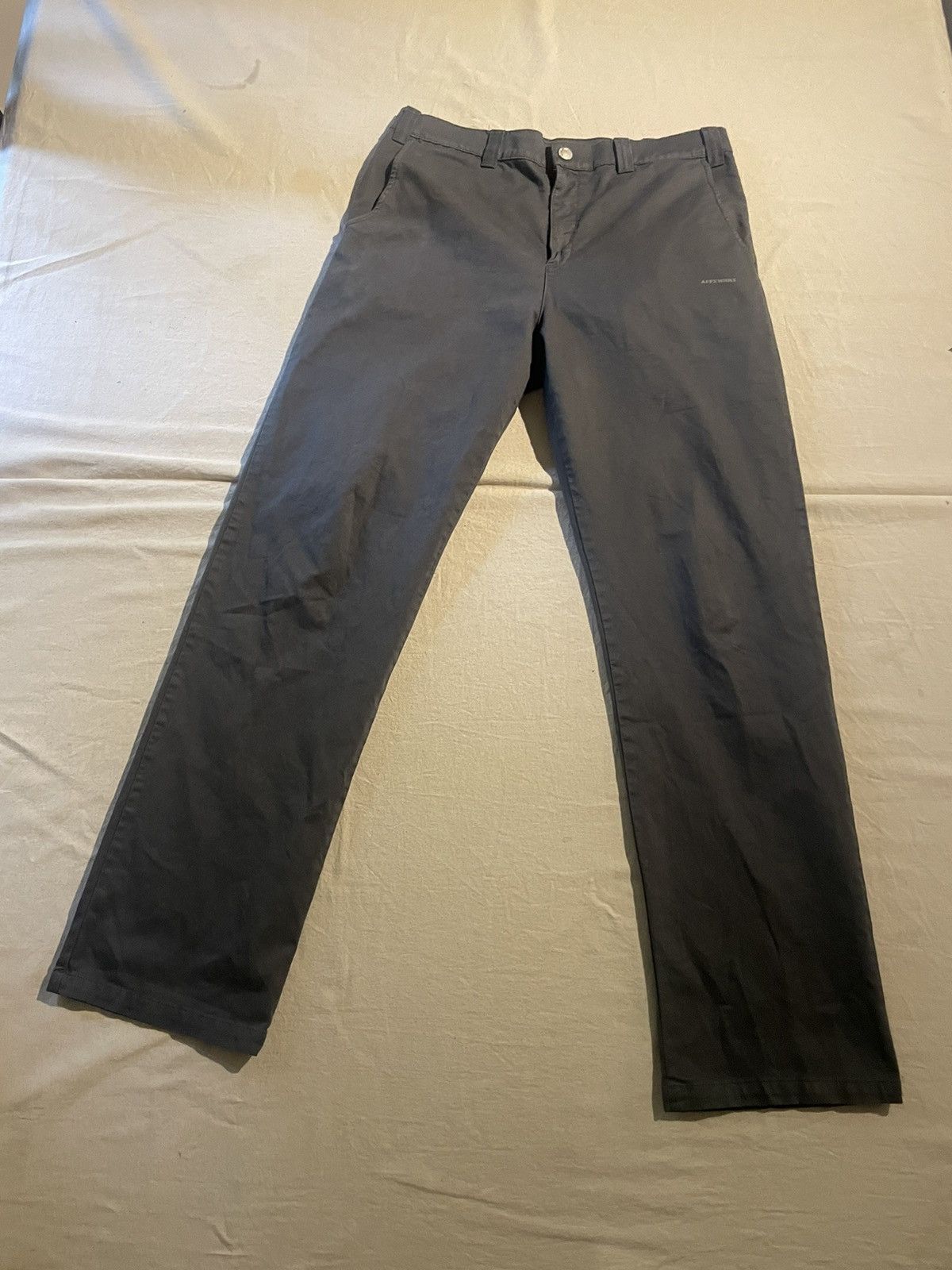 AFFXWRKS Affix Works Gray Washed Trousers Size US 34 / EU 50 - 1 Thumbnail