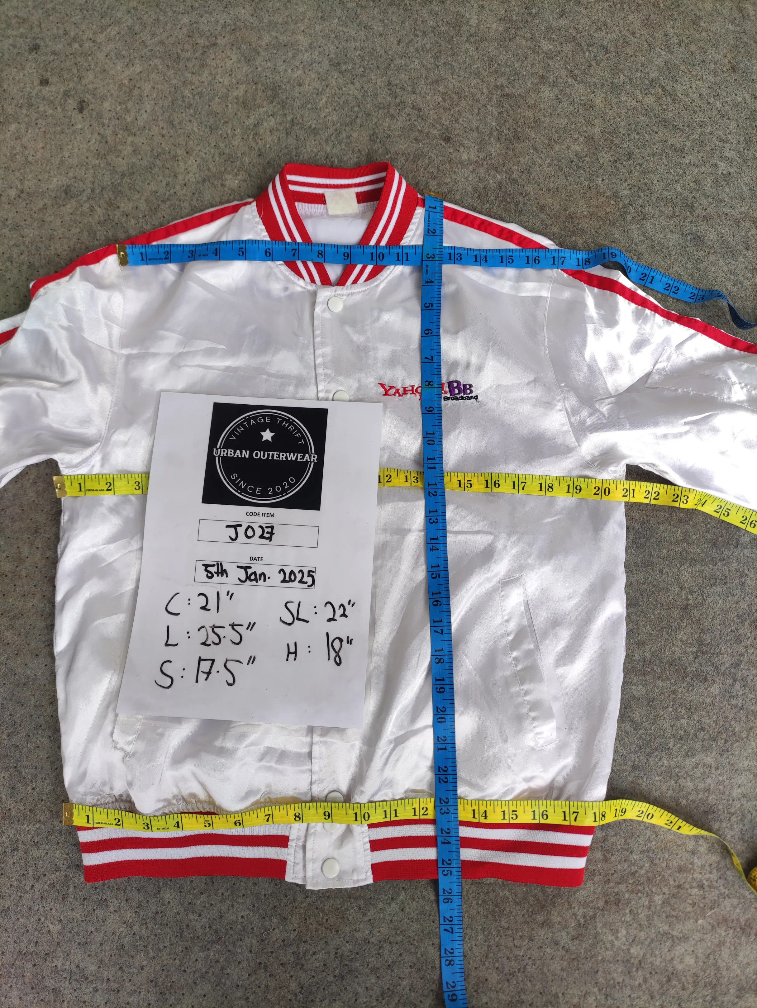 Vintage Vintage Yahoo! BB Broadband Promo Jacket J027 Size US S / EU 44-46 / 1 - 16 Thumbnail