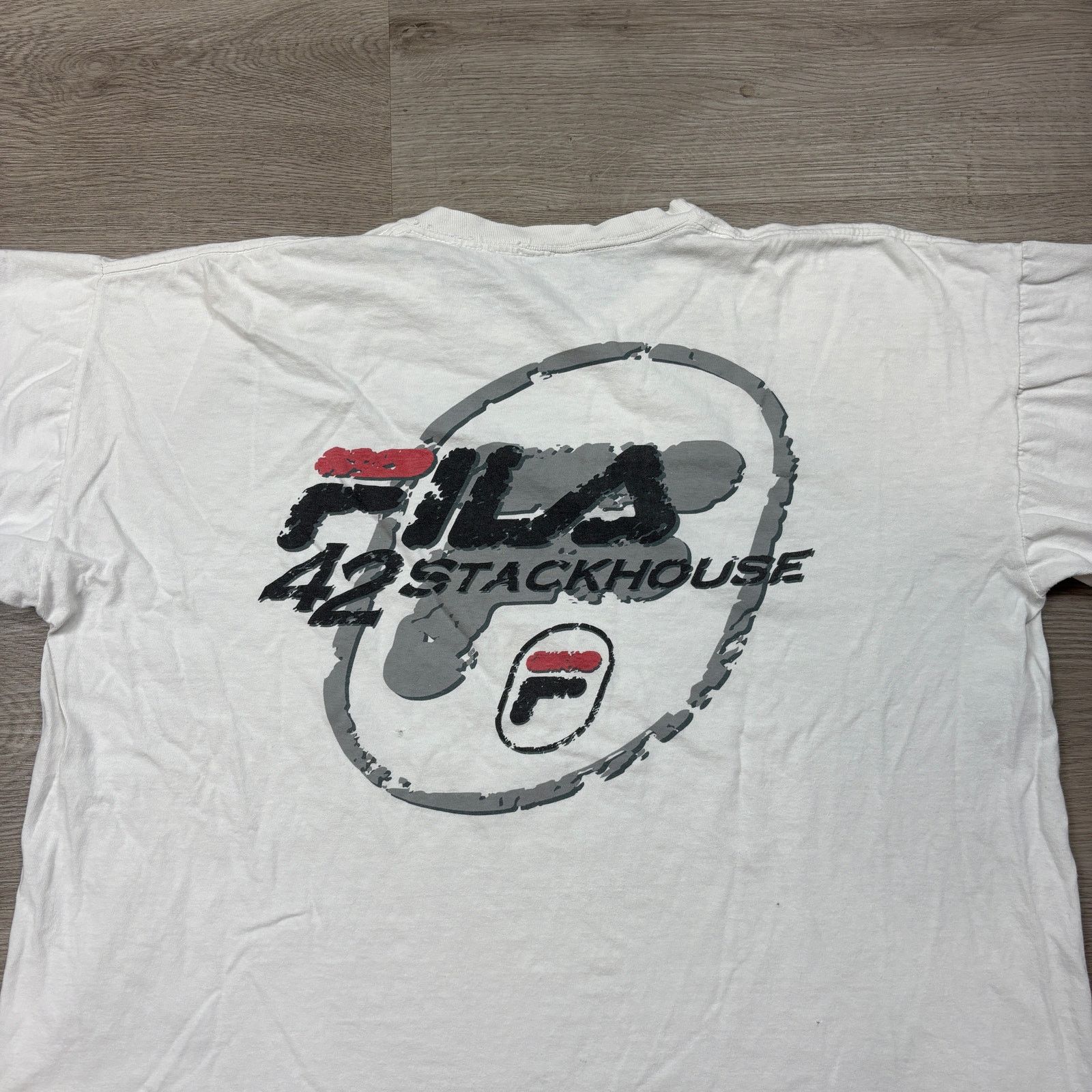 Fila × Vintage Rare Vintage Fila 42 Stackhouse Boxy Basketball Shirt 2XL Size US XXL / EU 58 / 5 - 3 Thumbnail