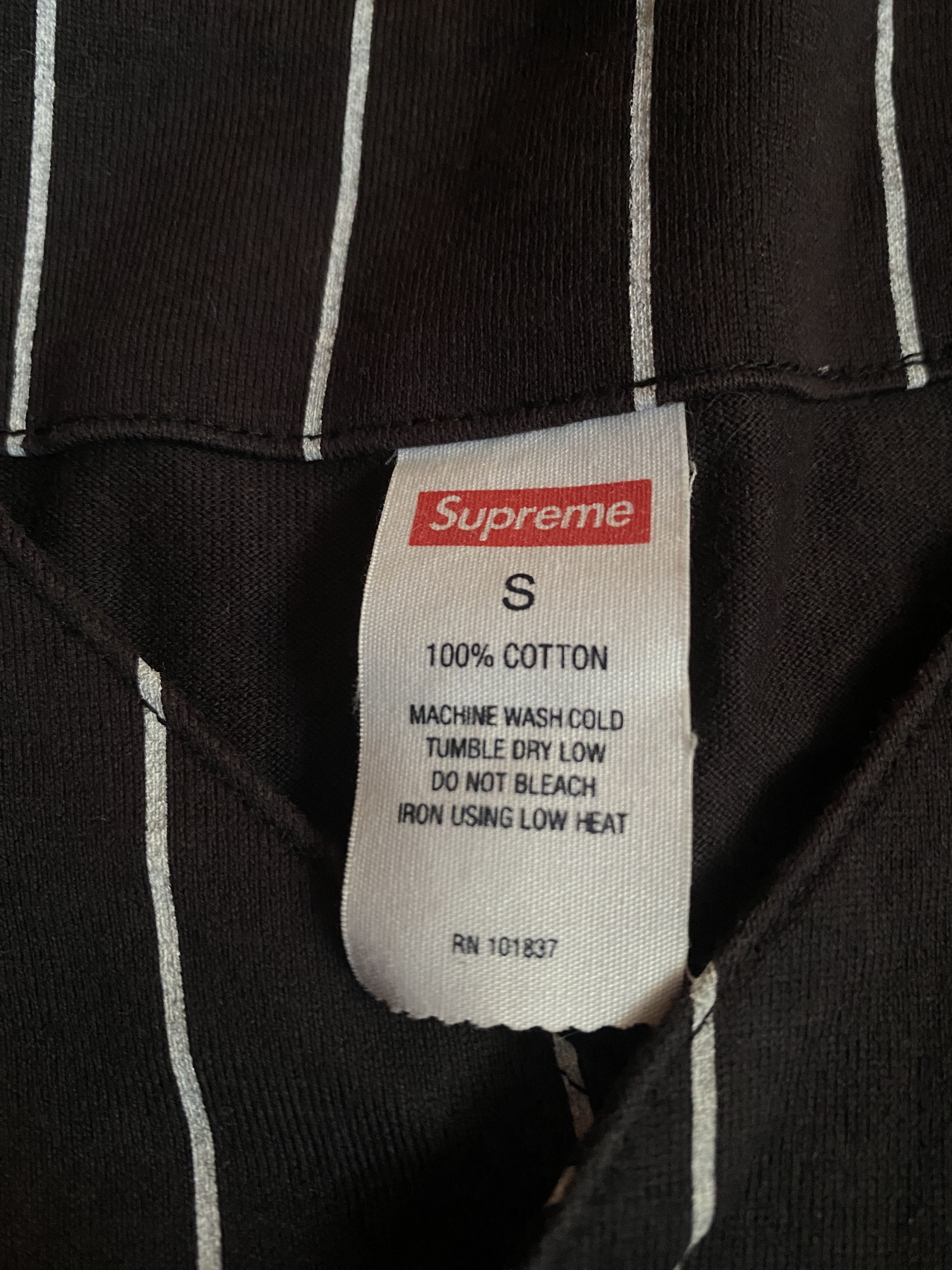 Supreme Love Hate Baseball Jersey FW19 Size US S / EU 44-46 / 1 - 4 Thumbnail