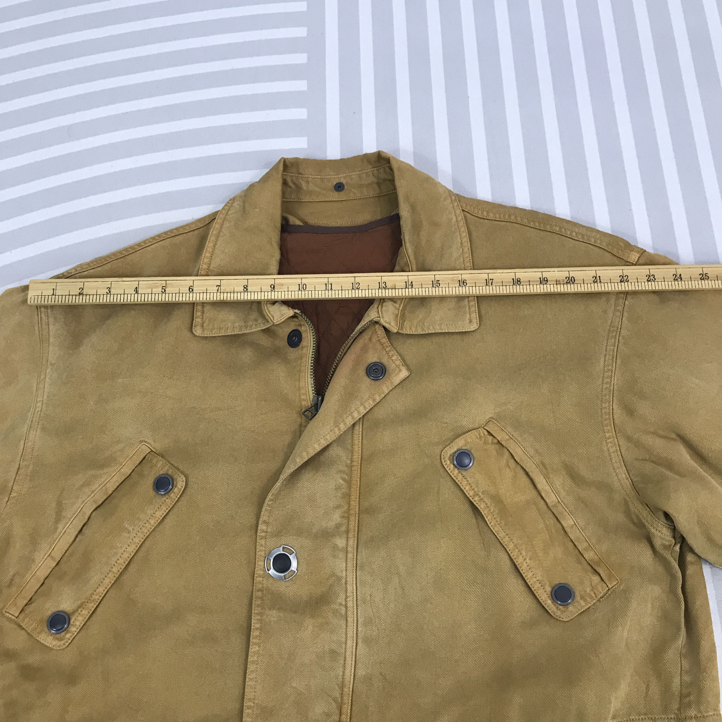 Charles Jourdan × Japanese Brand × Vintage Vintage Charles Jourdan khaki chore coat Jacket Size US M / EU 48-50 / 2 - 5 Thumbnail