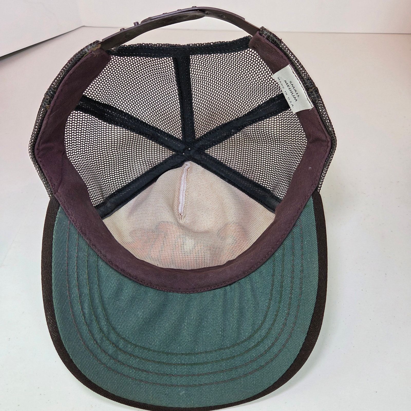 Other Vintage Frontier Bar Trucker Snapback Hat Made in USA Size ONE SIZE - 6 Thumbnail