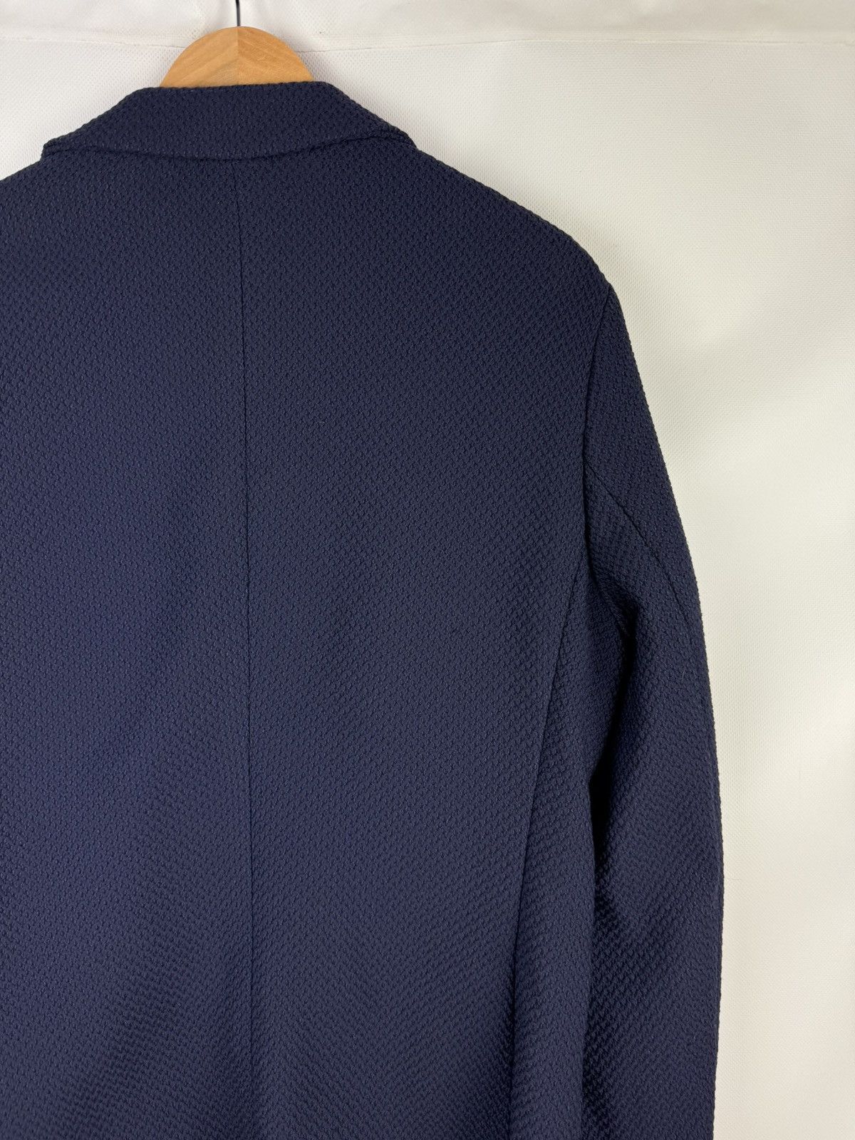 Hugo Boss Hugo Boss Marcoz21 Cotton Unlined Knitted Blazer Jacket Size 40R - 15 Thumbnail