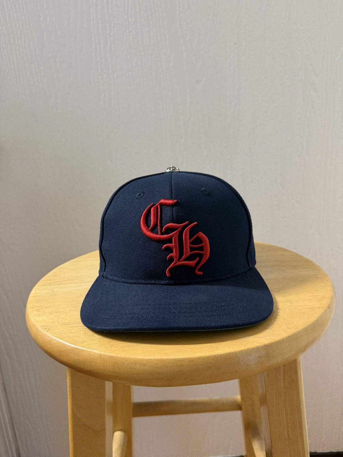 Chrome Hearts Chrome Hearts Baseball Cap Navy Size ONE SIZE - 1 Thumbnail