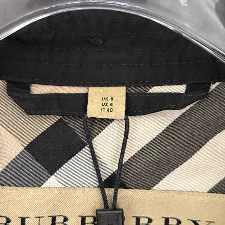 Burberry BURBERRY Black Long Trench Coat UK8 New with tags Size S / US 4 / IT 40 - 4 Thumbnail