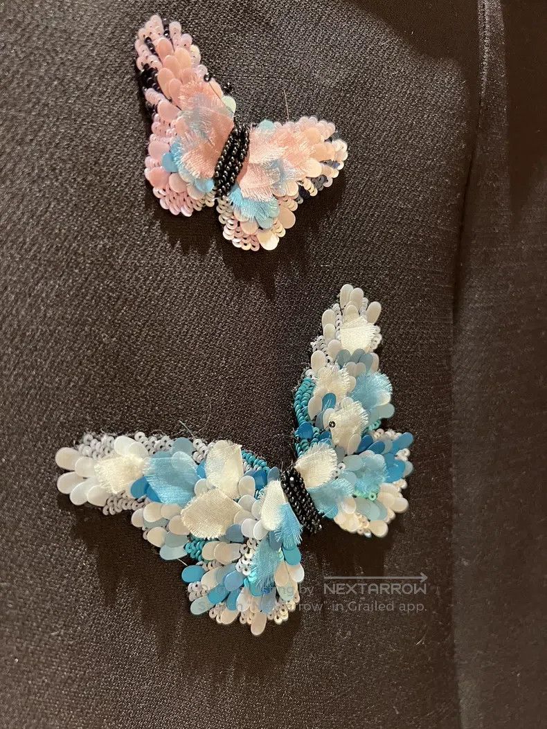 Valentino Valentino Butterfly embroidered dress Size S / US 4 / IT 40 - 3 Thumbnail