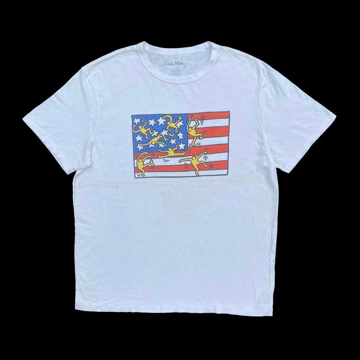 Vintage RARE ‼️ Keith Haring Size US L / EU 52-54 / 3 - 1 Thumbnail