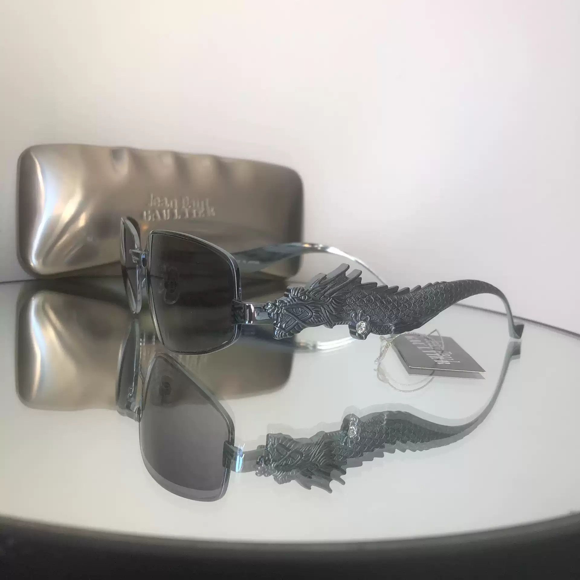 Jean Paul Gaultier Gianpaul Gautier Gautier Gooseprint Dark Glass Size ONE SIZE - 1 Thumbnail