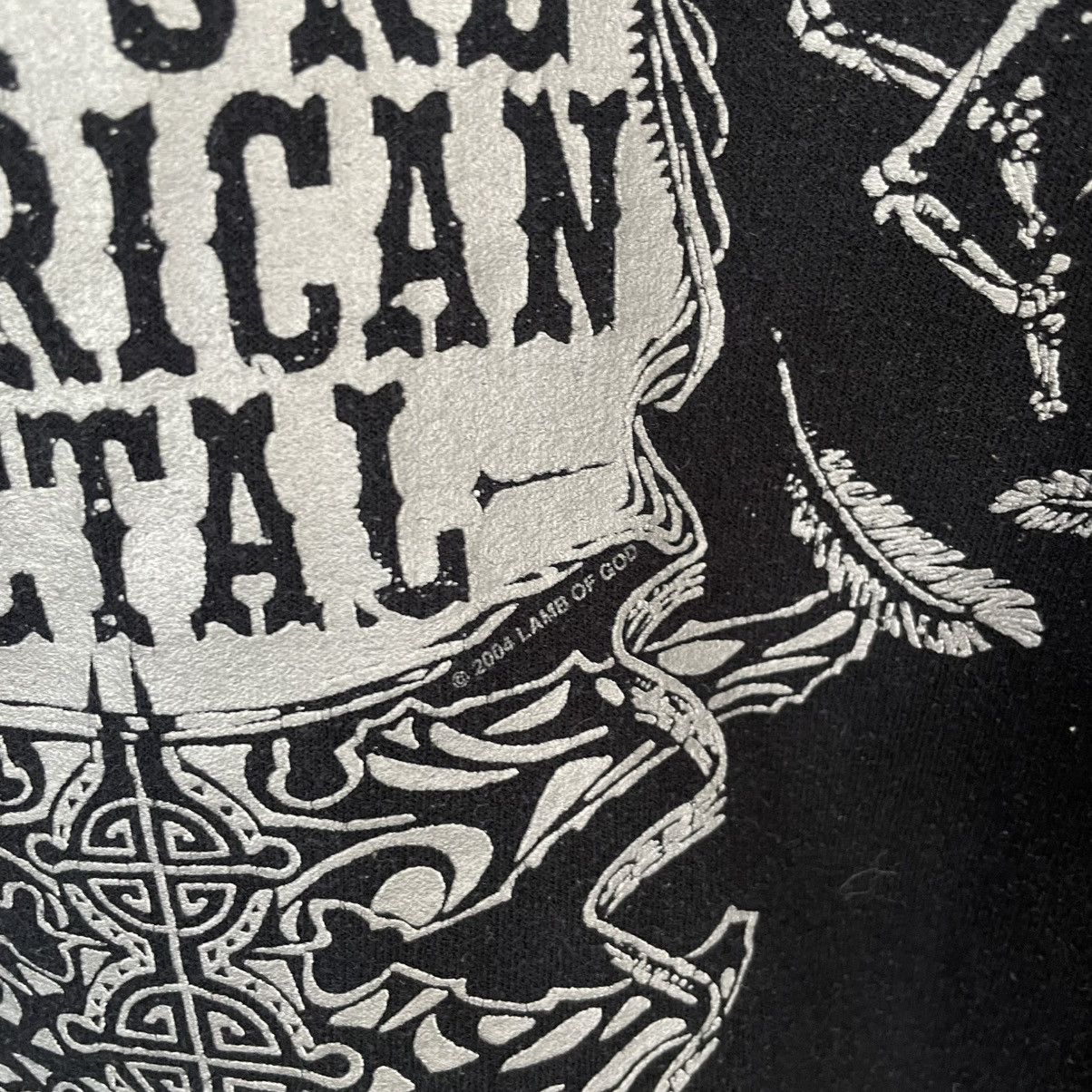 Band Tees Vintage 00’s Lamp Of God True American Metal Hoodie Size US M / EU 48-50 / 2 - 7 Thumbnail