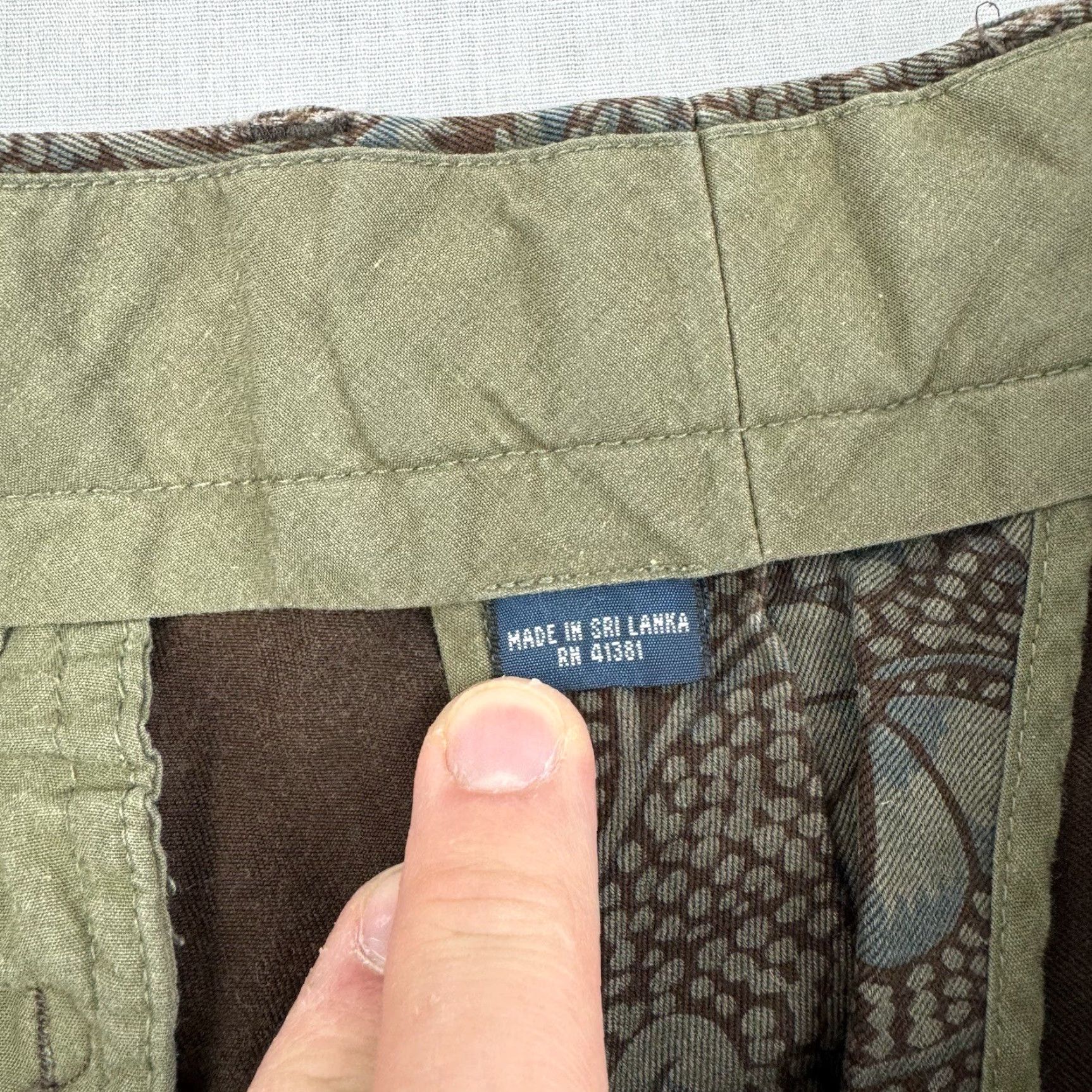 Polo Ralph Lauren VINTAGE Polo Ralph Lauren Shorts Men's Regular Fit 38 Green Chino 90s Preppy Dress Golf Size US M / EU 48-50 / 2 - 4 Thumbnail
