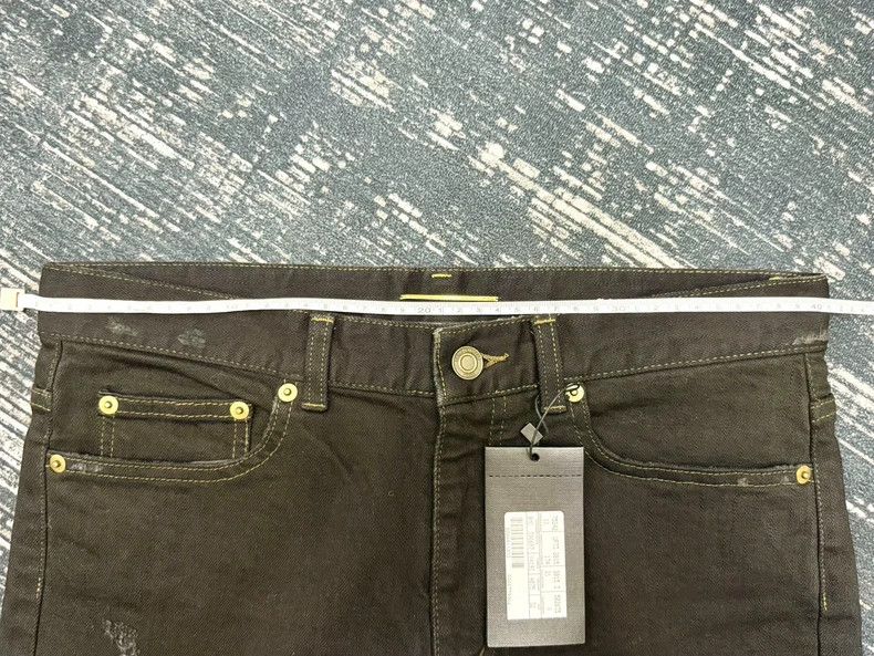 Saint Laurent Paris Saint Laurent Paris Black erosive jeans Size US 32 / EU 48 - 6 Thumbnail